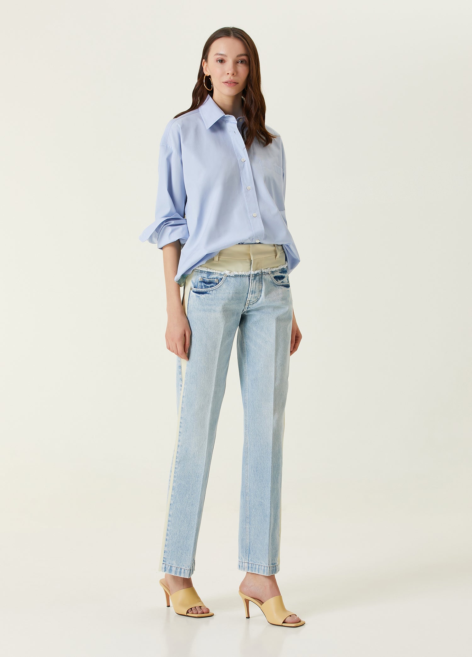 STELLA MCCARTNEY TWILL JEANS - BEYMEN
