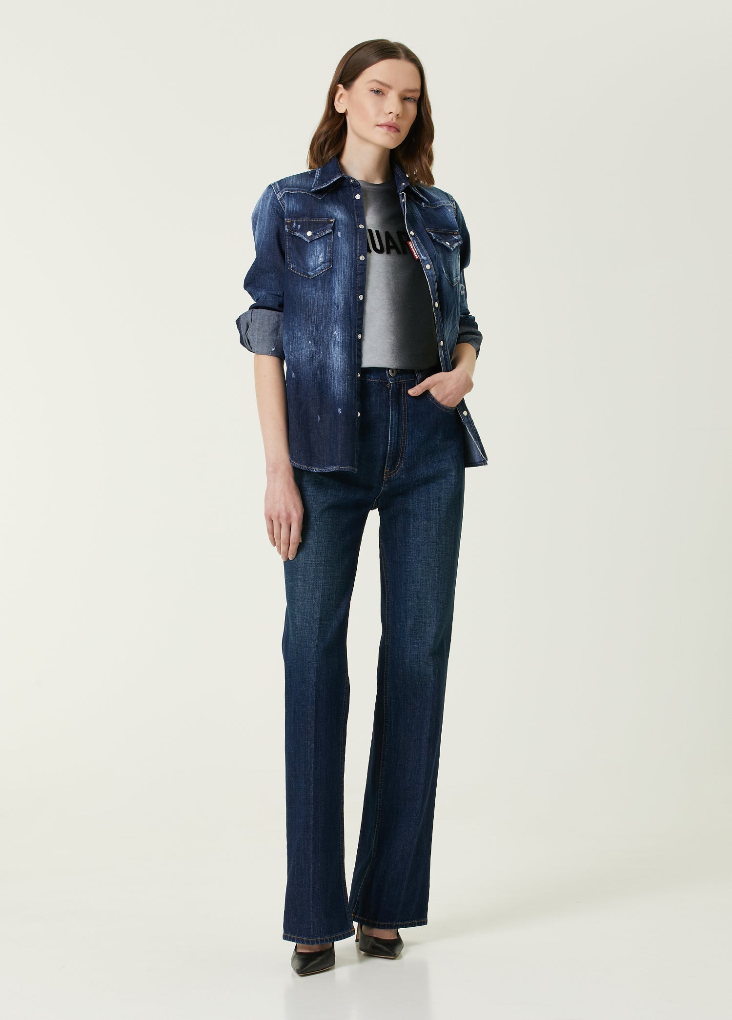 DSQUARED2 WESTERN SHIRT - BEYMEN
