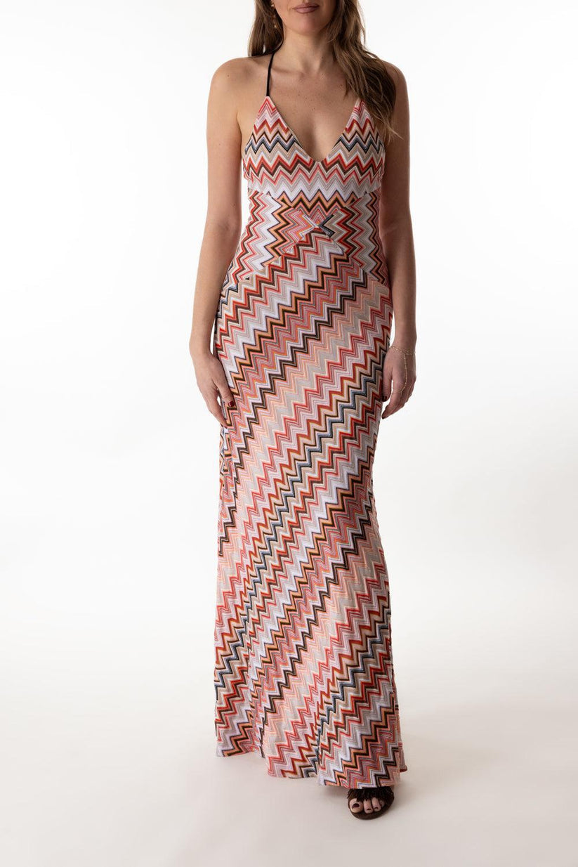MISSONI SLEEVELESS LONG DRESS - BEYMEN
