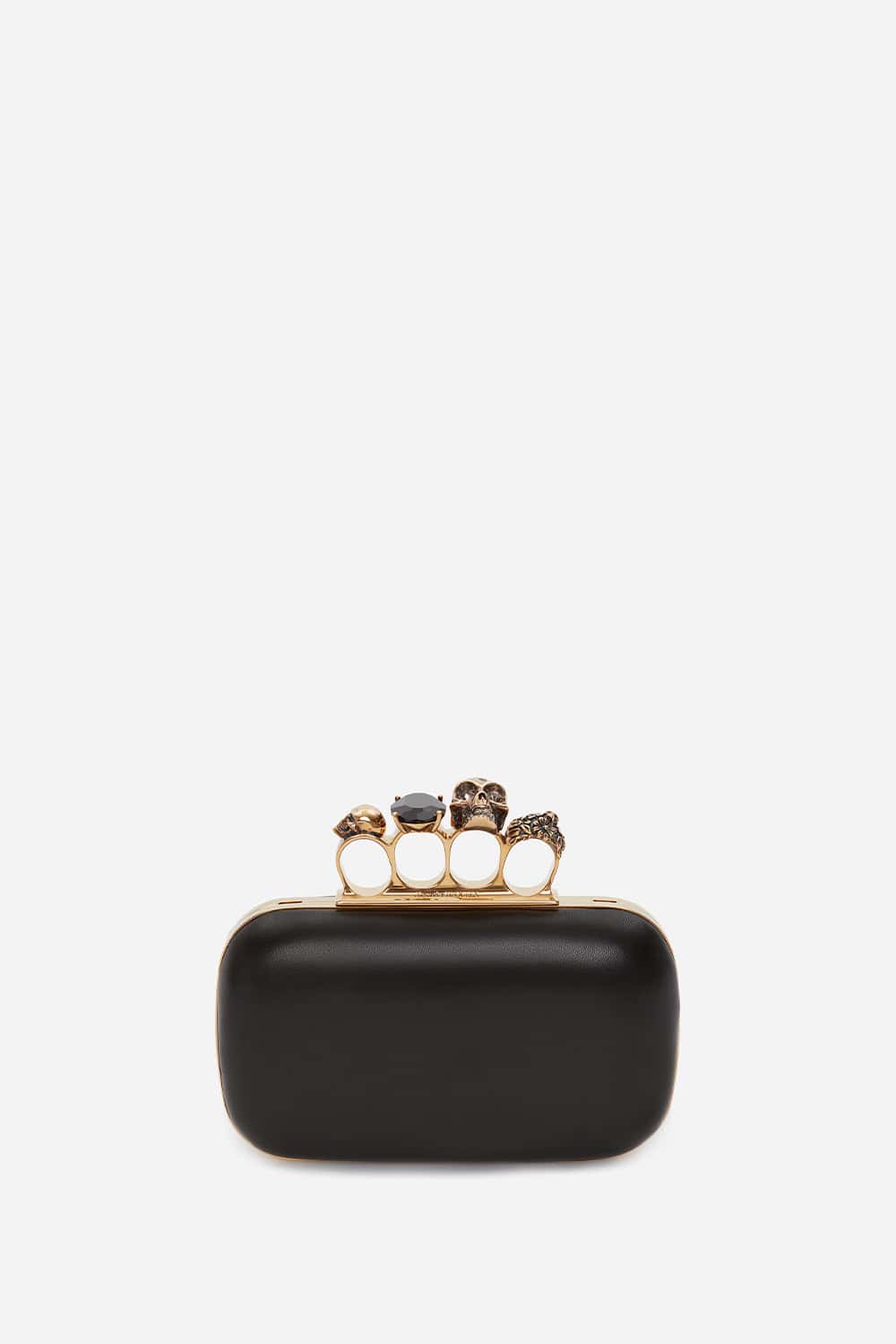 ALEXANDER MCQUEEN KNUCKLE CLUTCH BAG - BEYMEN
