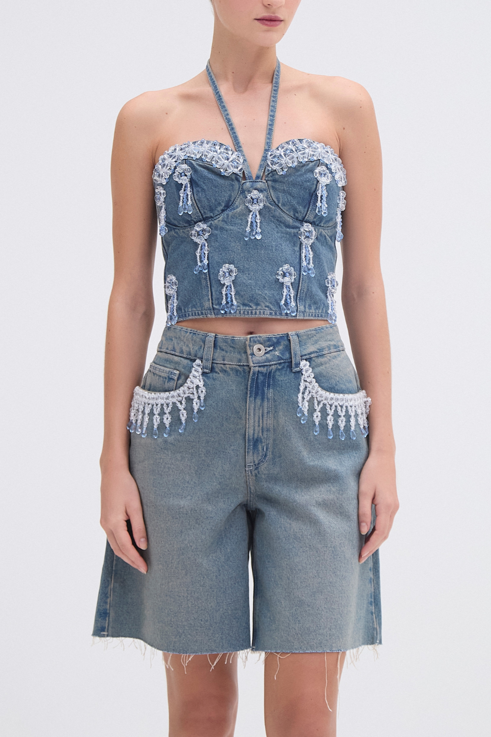 PATBO DENIM SHORT - BEYMEN