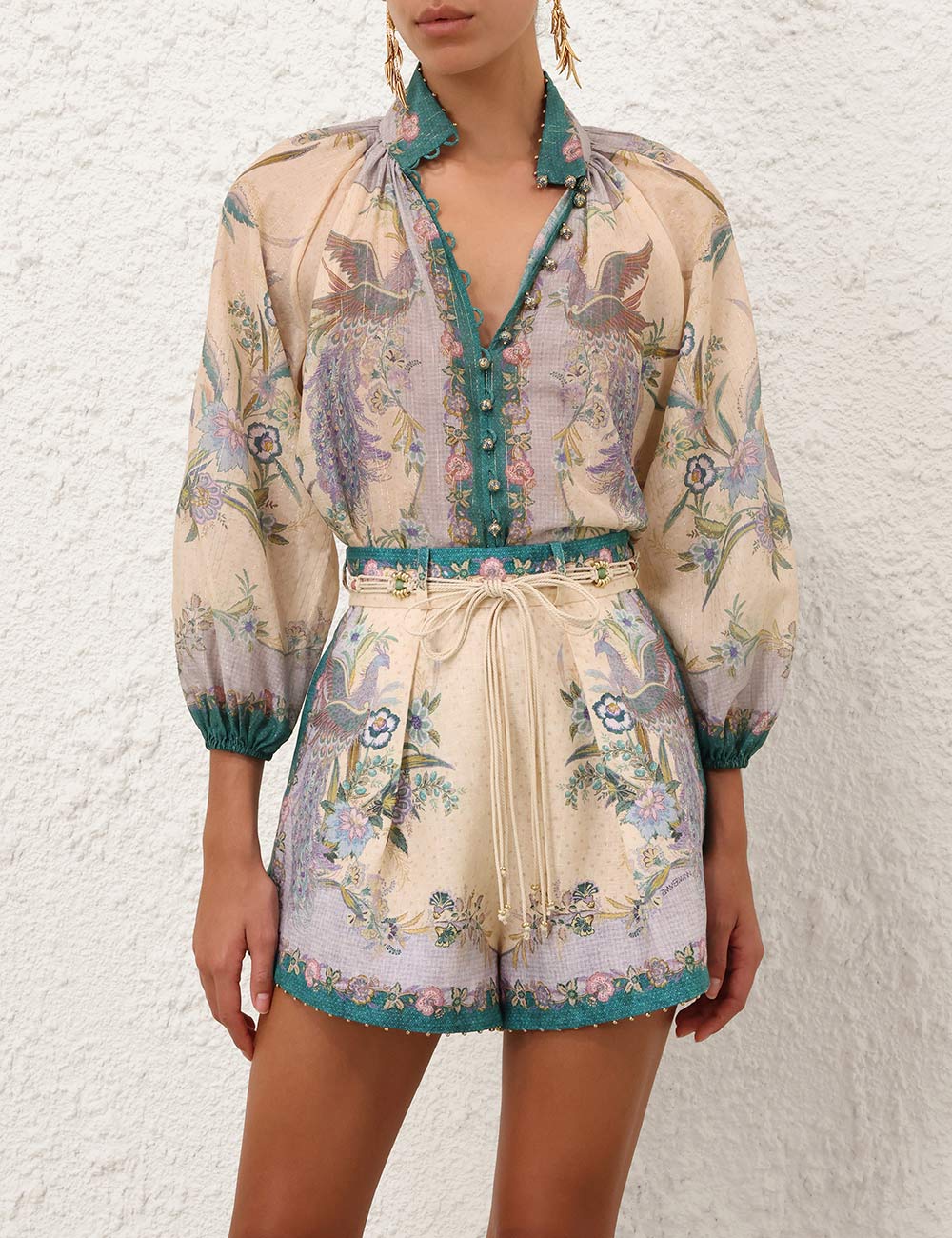ZIMMERMAN INDRA BILLOW BLOUSE - BEYMEN