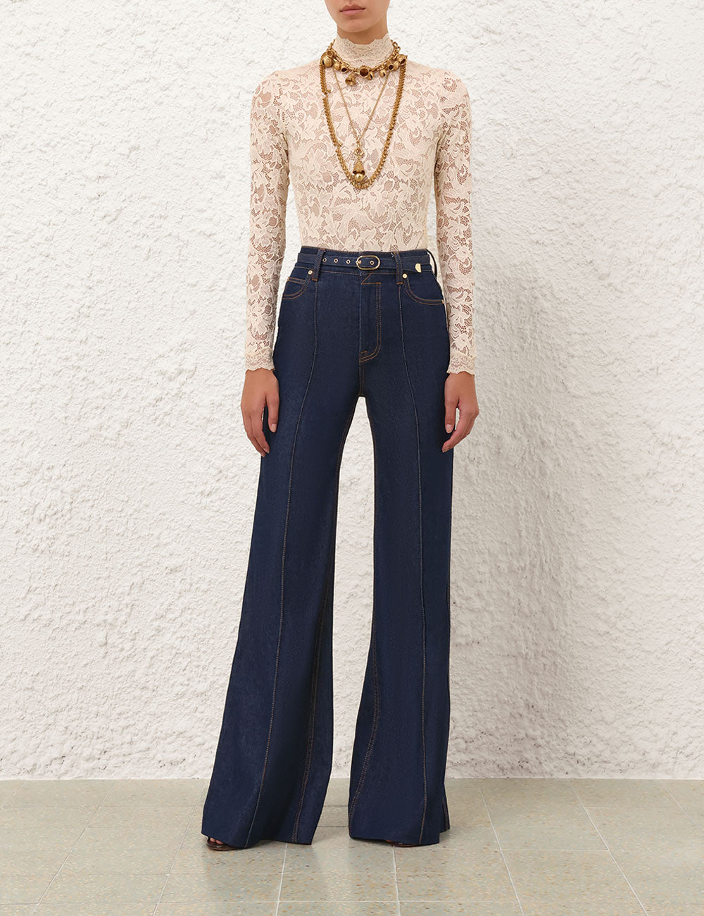 ZIMMERMAN WIDE LEG JEAN - BEYMEN