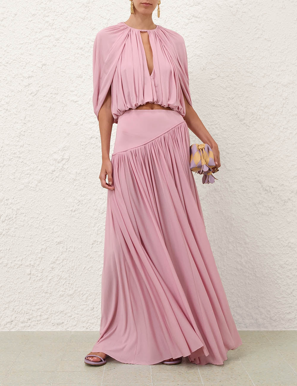 ZIMMERMAN ALCHEMY ASYMMETRIC SKIRT - BEYMEN
