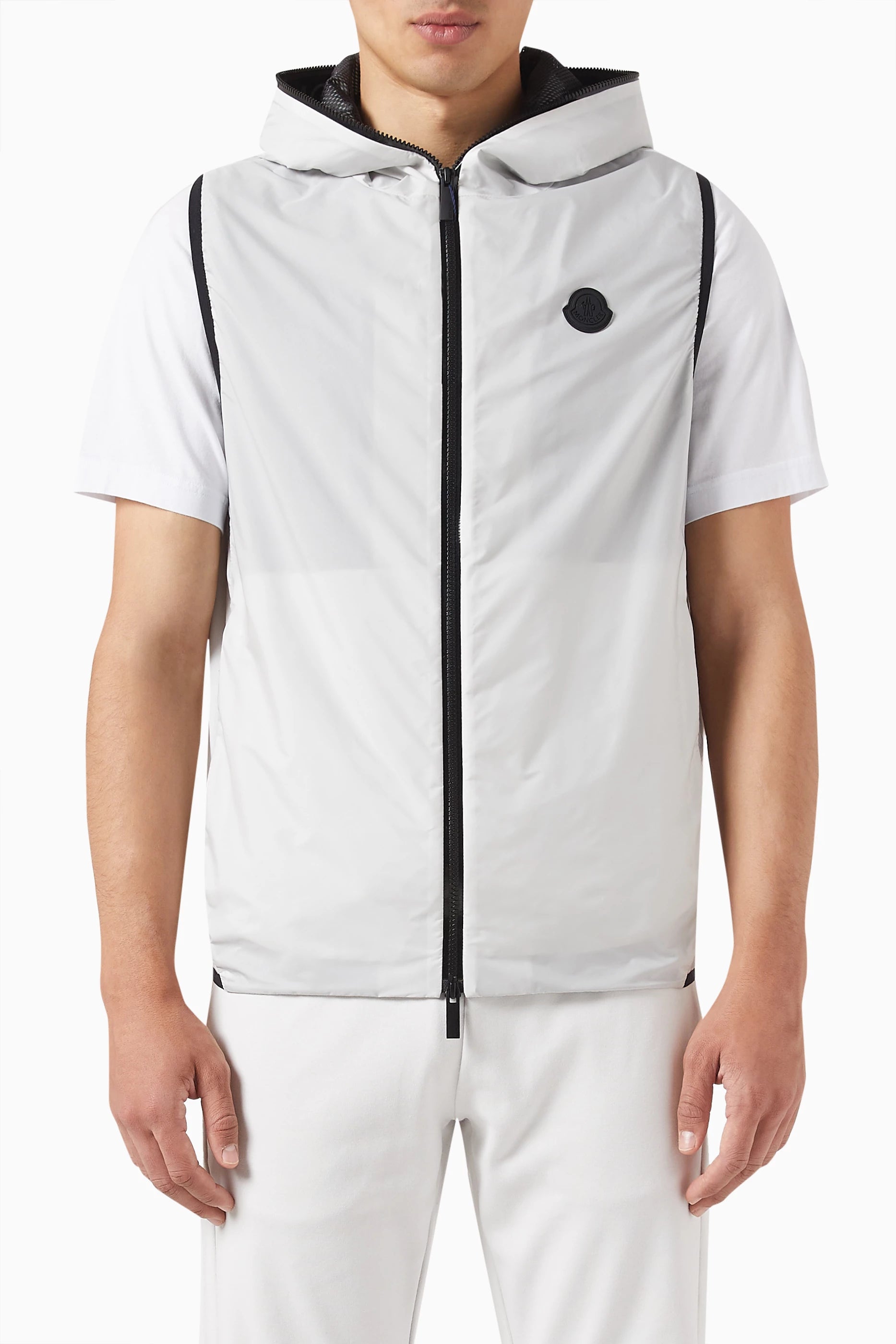MONCLER HOODIE WINDBREAKER VEST - BEYMEN
