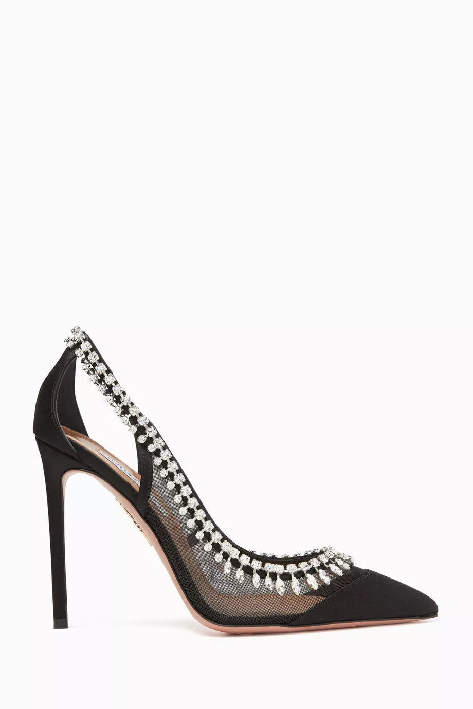 AQUAZZURA CRYSTAL CRUSH PUMP 105 - BEYMEN