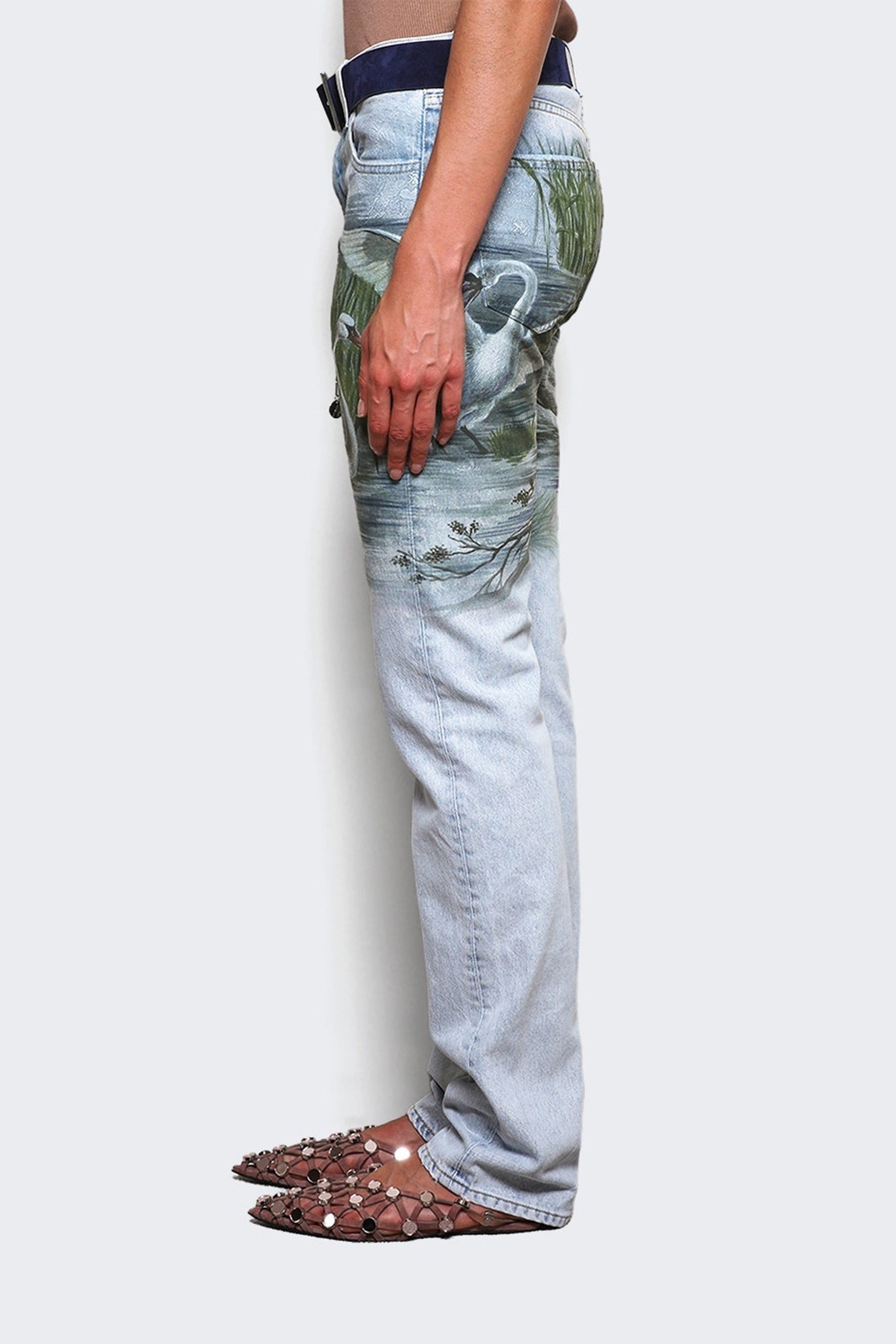 THE ATTICO SWAN JEANS - BEYMEN