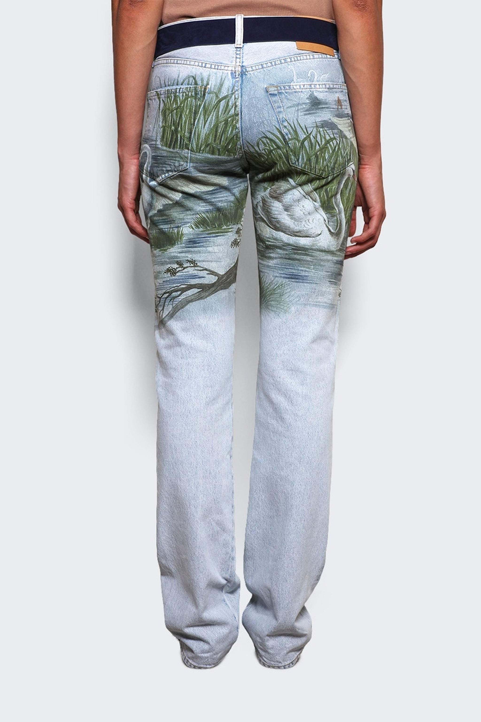 THE ATTICO SWAN JEANS - BEYMEN