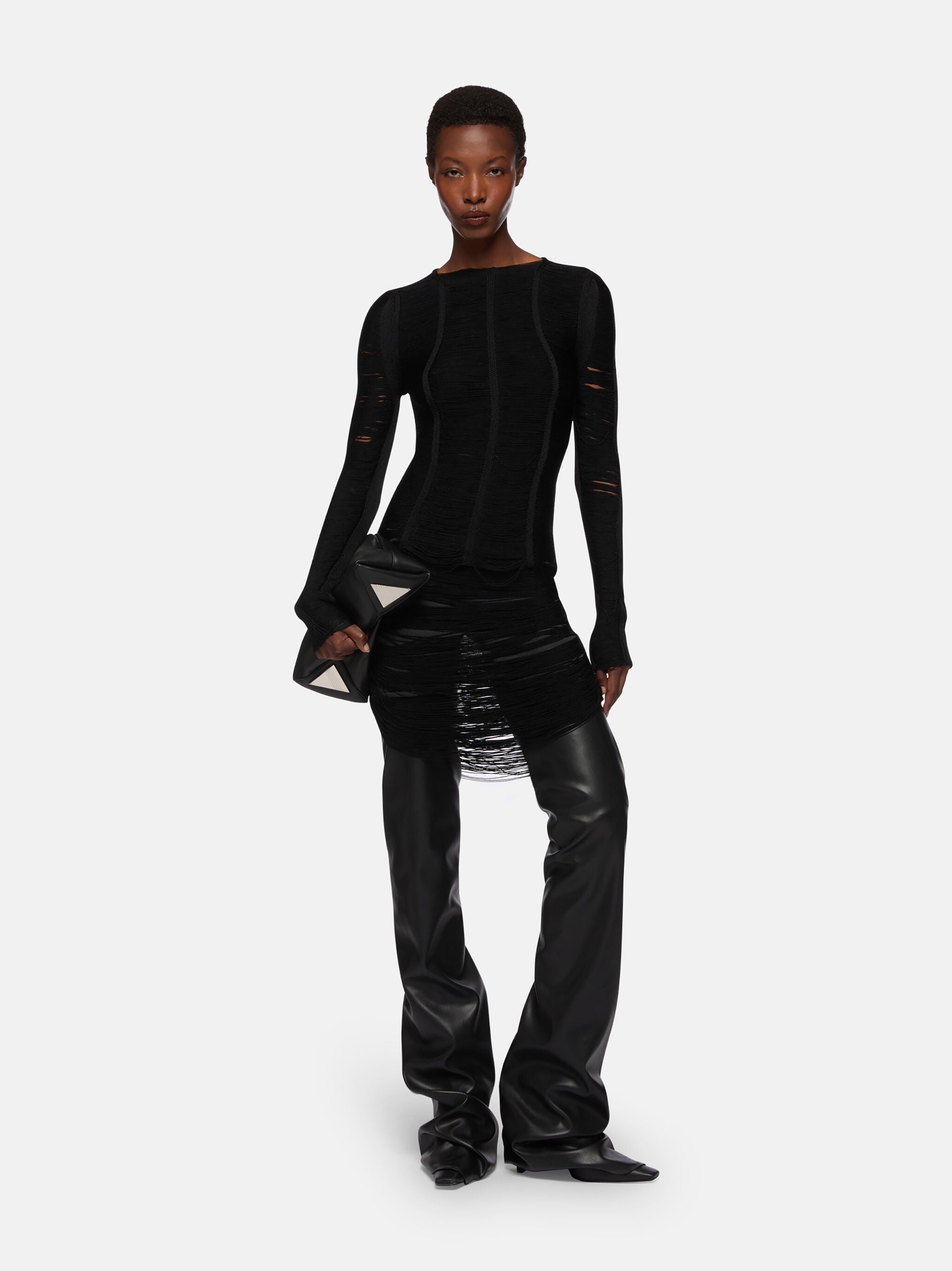 THE ATTICO MIDI SKIRT - BEYMEN