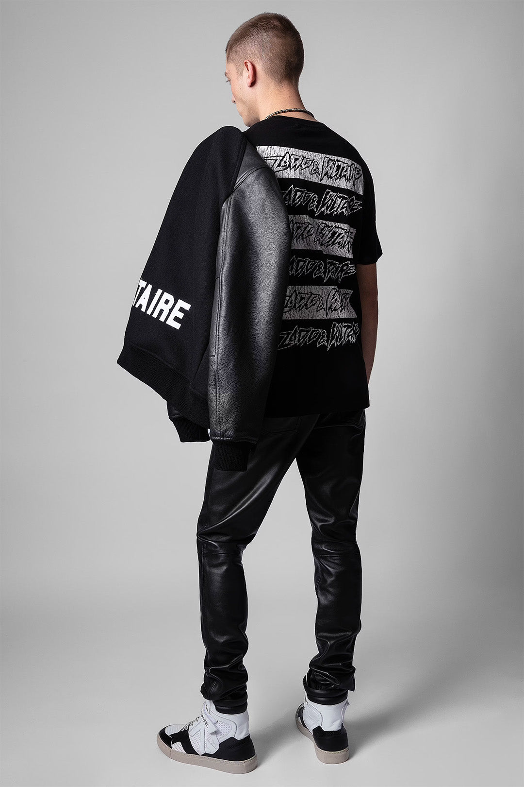 ZADIG & VOLTAIRE TED HC JAGUAR LOVE NOW