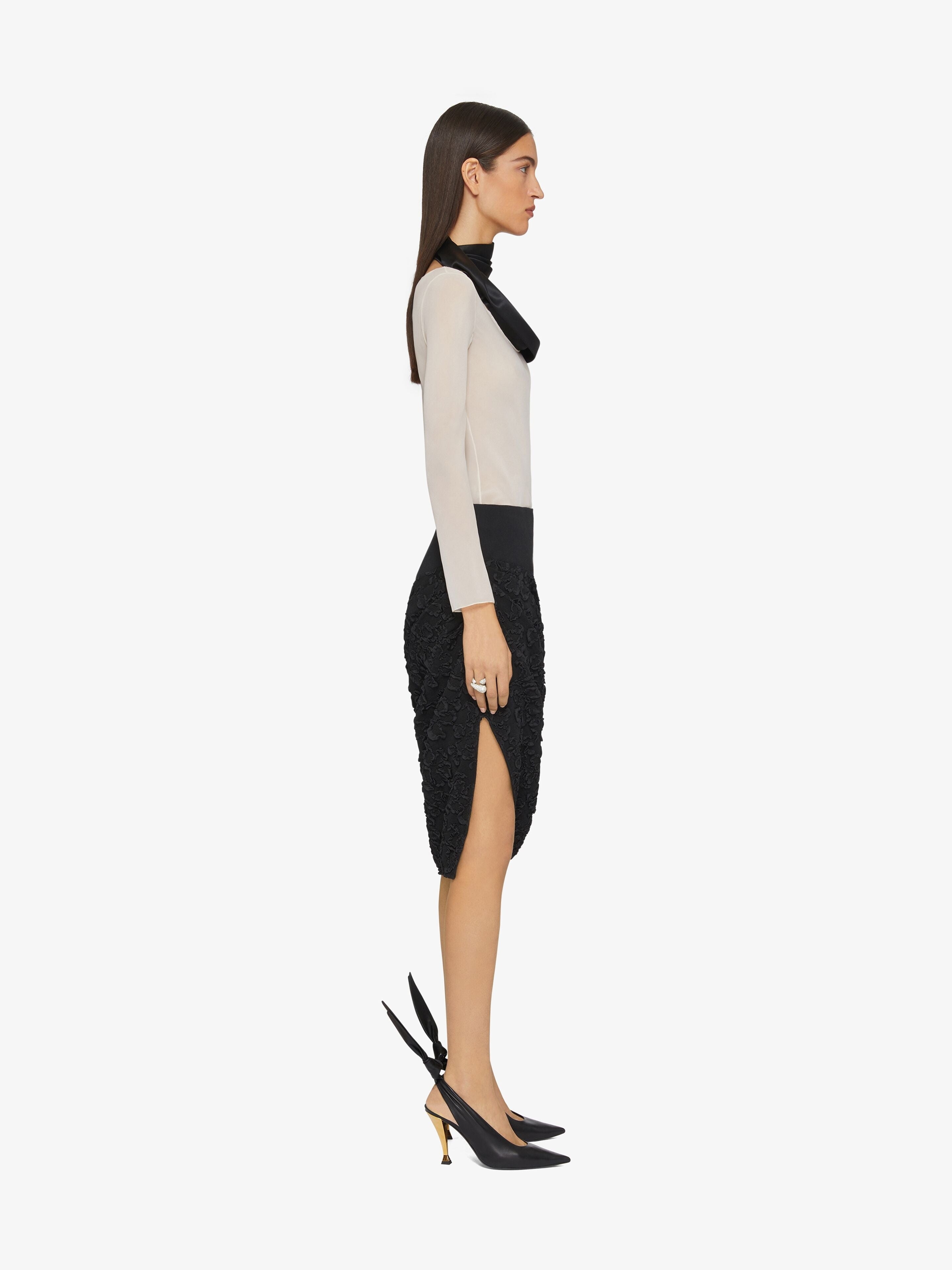 GIVENCHY C DRAPE SKIRT - BEYMEN