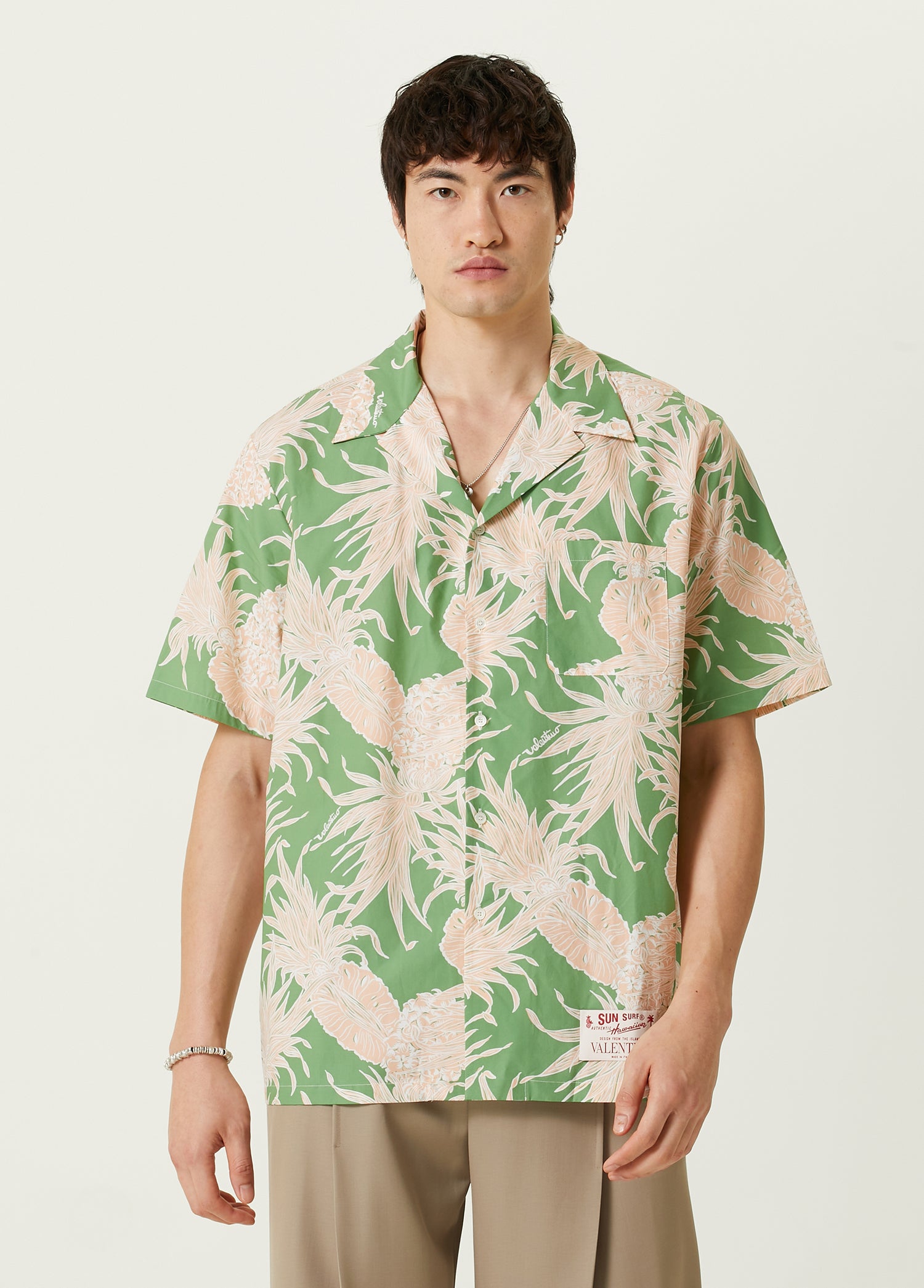 VALENTINO CAMICIA MANICHE CORTE - BEYMEN