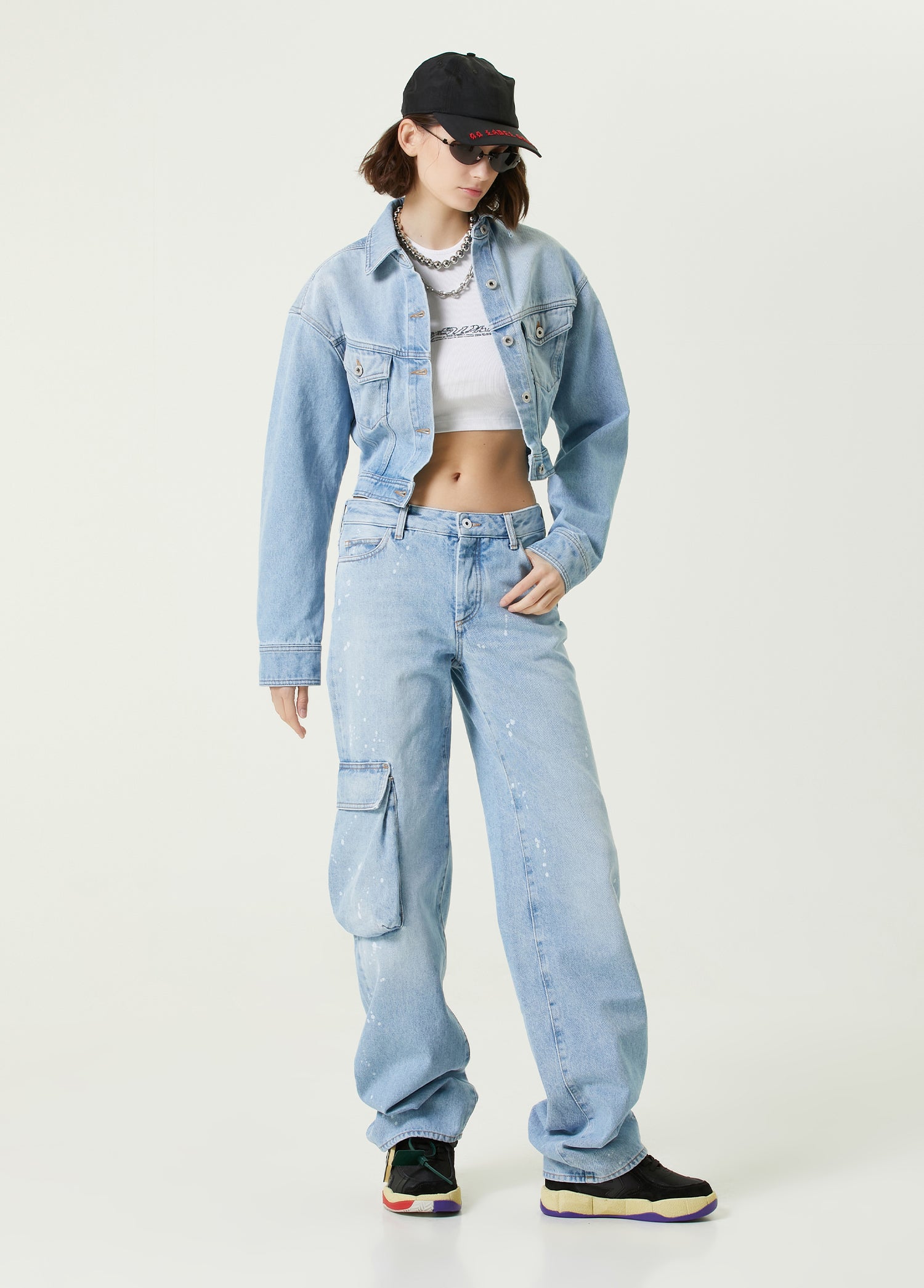 OFF-WHITE TOYBOX PAINTED POCKET PANT - BEYMEN