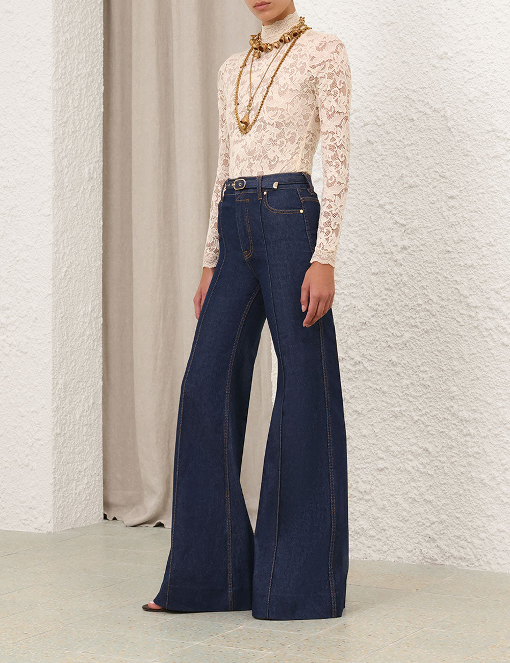 ZIMMERMAN WIDE LEG JEAN - BEYMEN