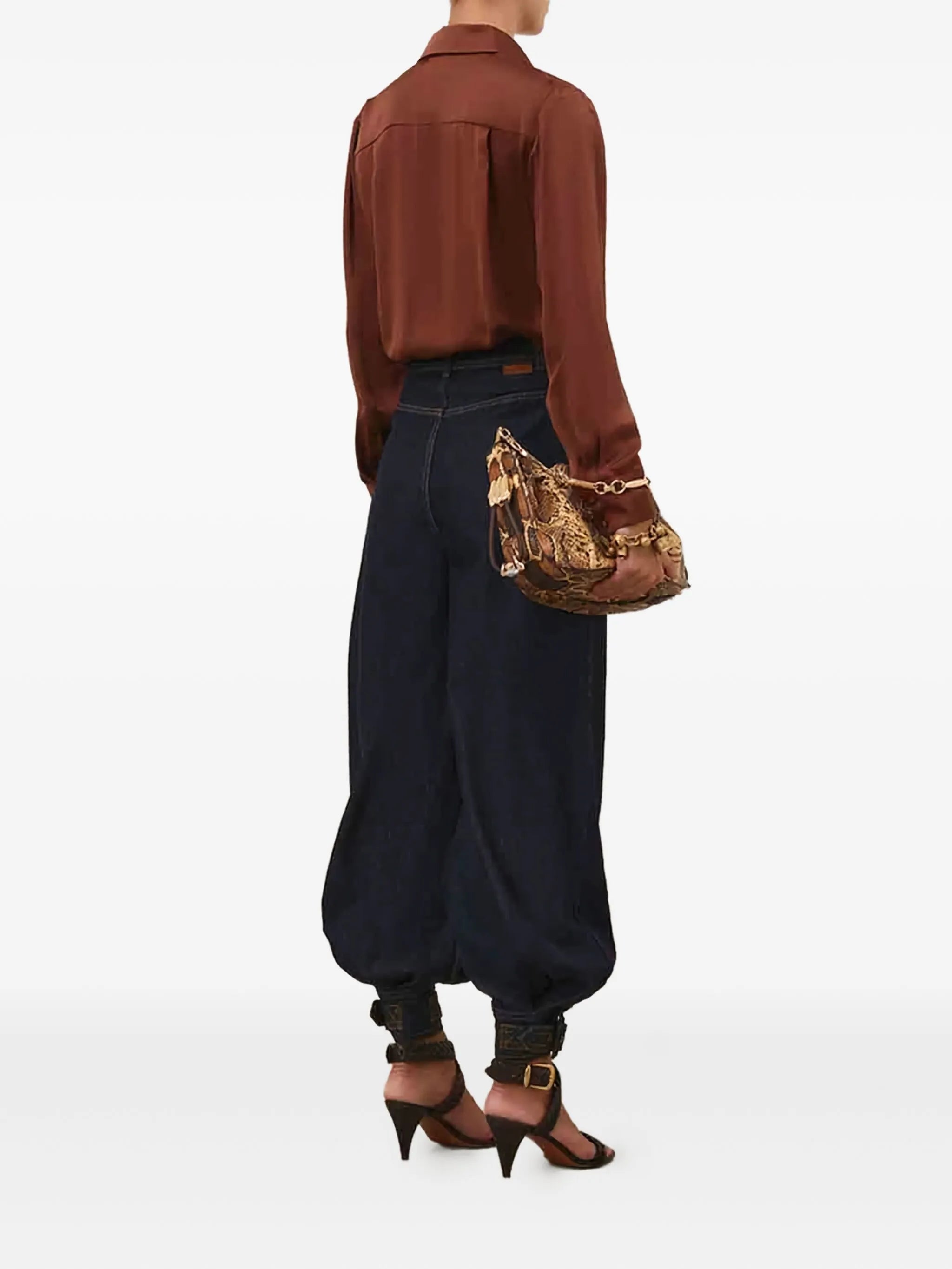 ZIMMERMAN HYPNOTIC SATIN SHIRT