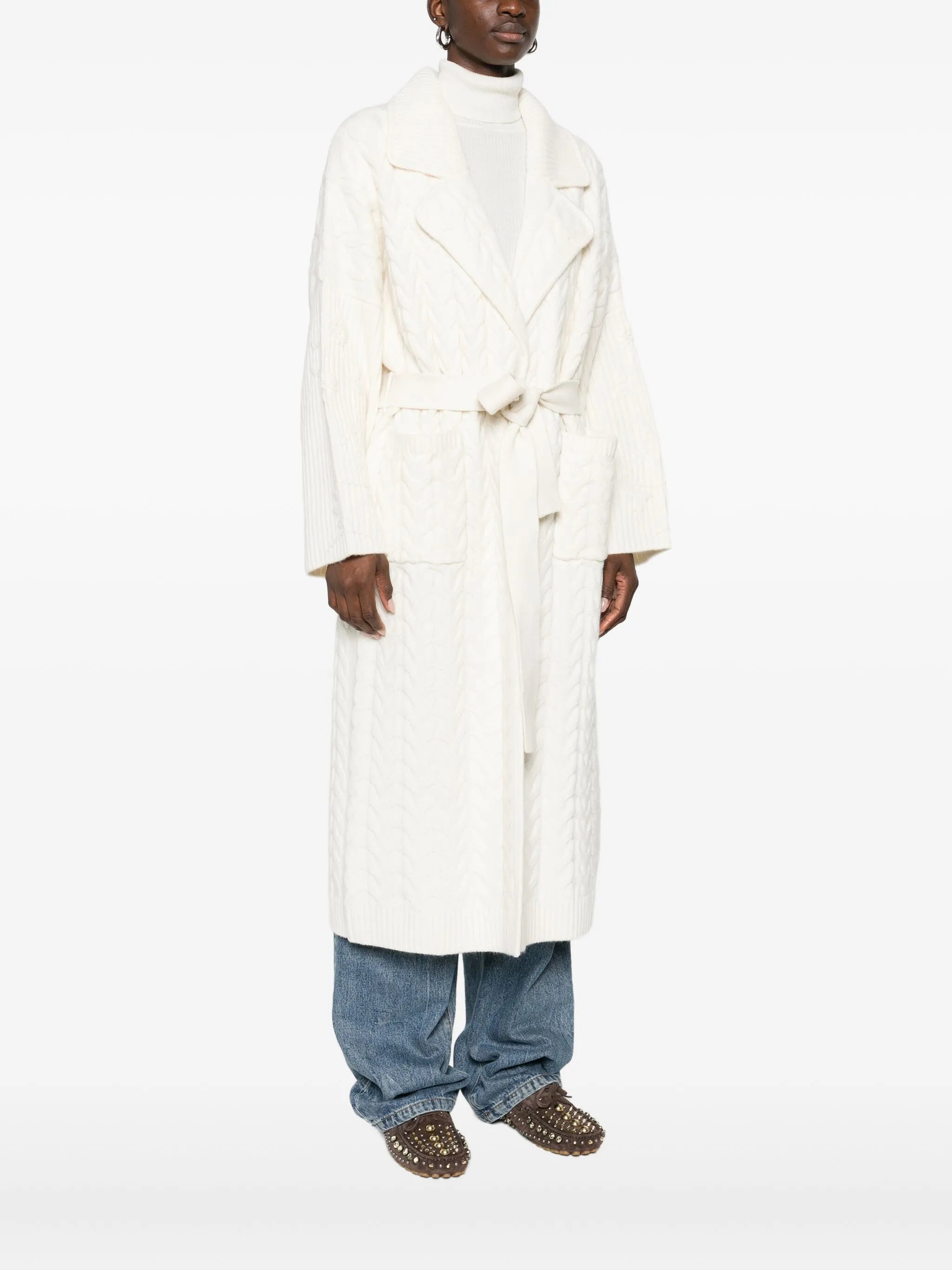 ERMANNO FIRENZE CAPPOTTO IN MAGLIA - BEYMEN