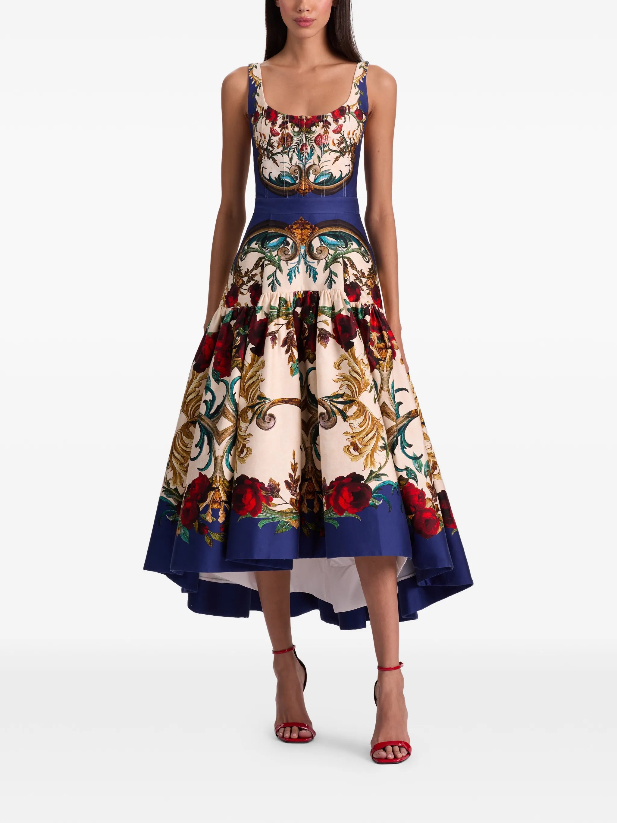 ALICE + OLIVIA MIDI DRESS - BEYMEN