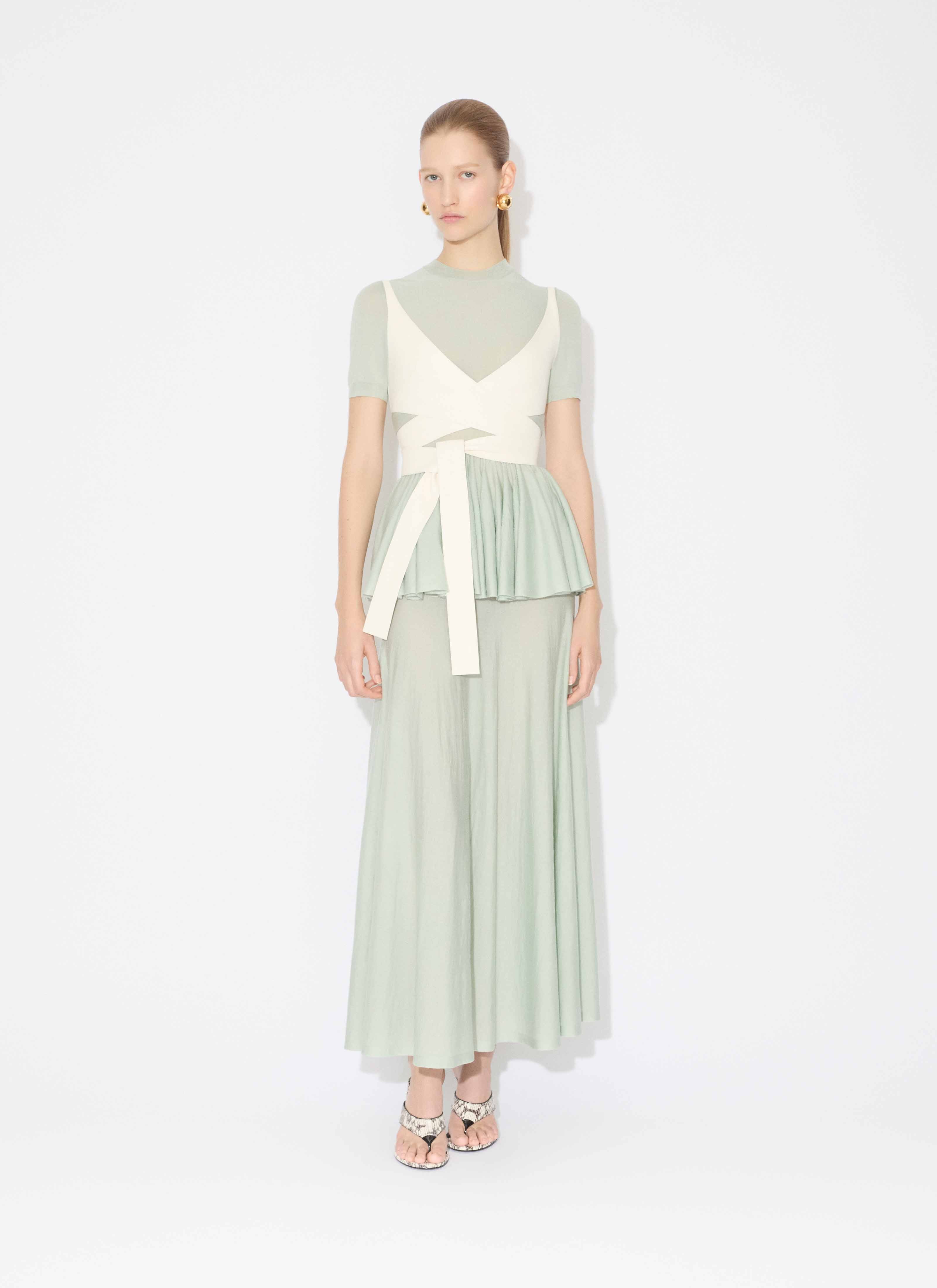 ALAIA PEPLUM TOP - BEYMEN