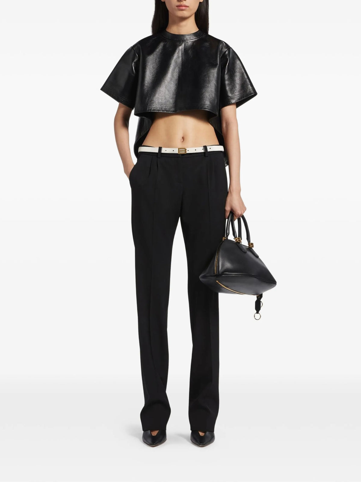 BALENCIAGA SLIM TAILORED PANTS - BEYMEN