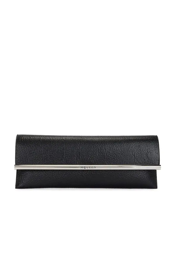 ALEXANDER MCQUEEN CROSS-B LONG CLUTCH - BEYMEN