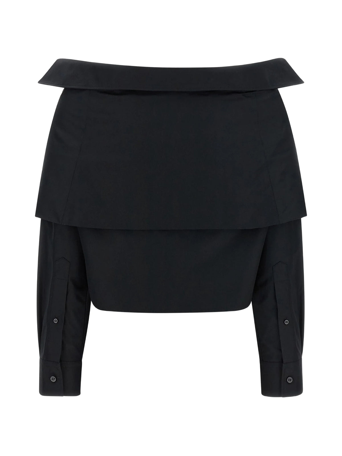 BALENCIAGA OFF SHOULDER SHIRT - BEYMEN