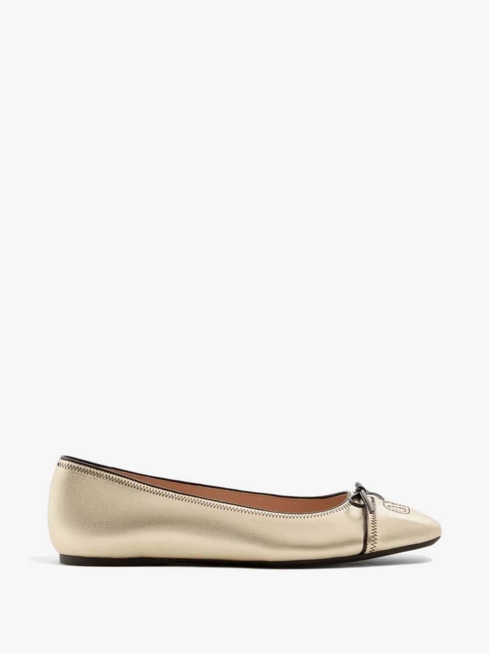VALENTINO GARAVANI NAPPA LAMINATA/CAPRETTO/LOGO E - BEYMEN