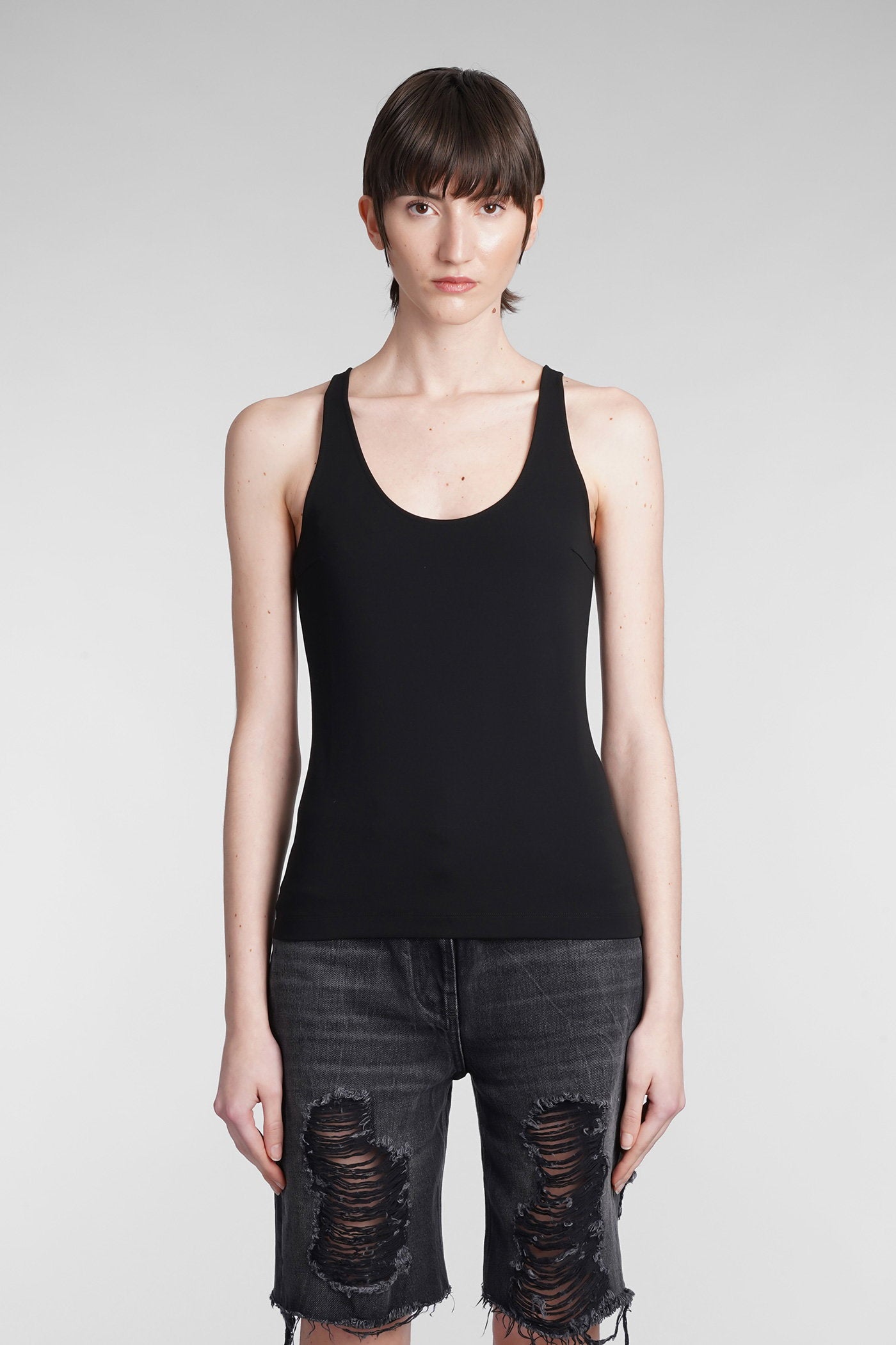 GIVENCHY TANK TOP MIX FABRIC - BEYMEN