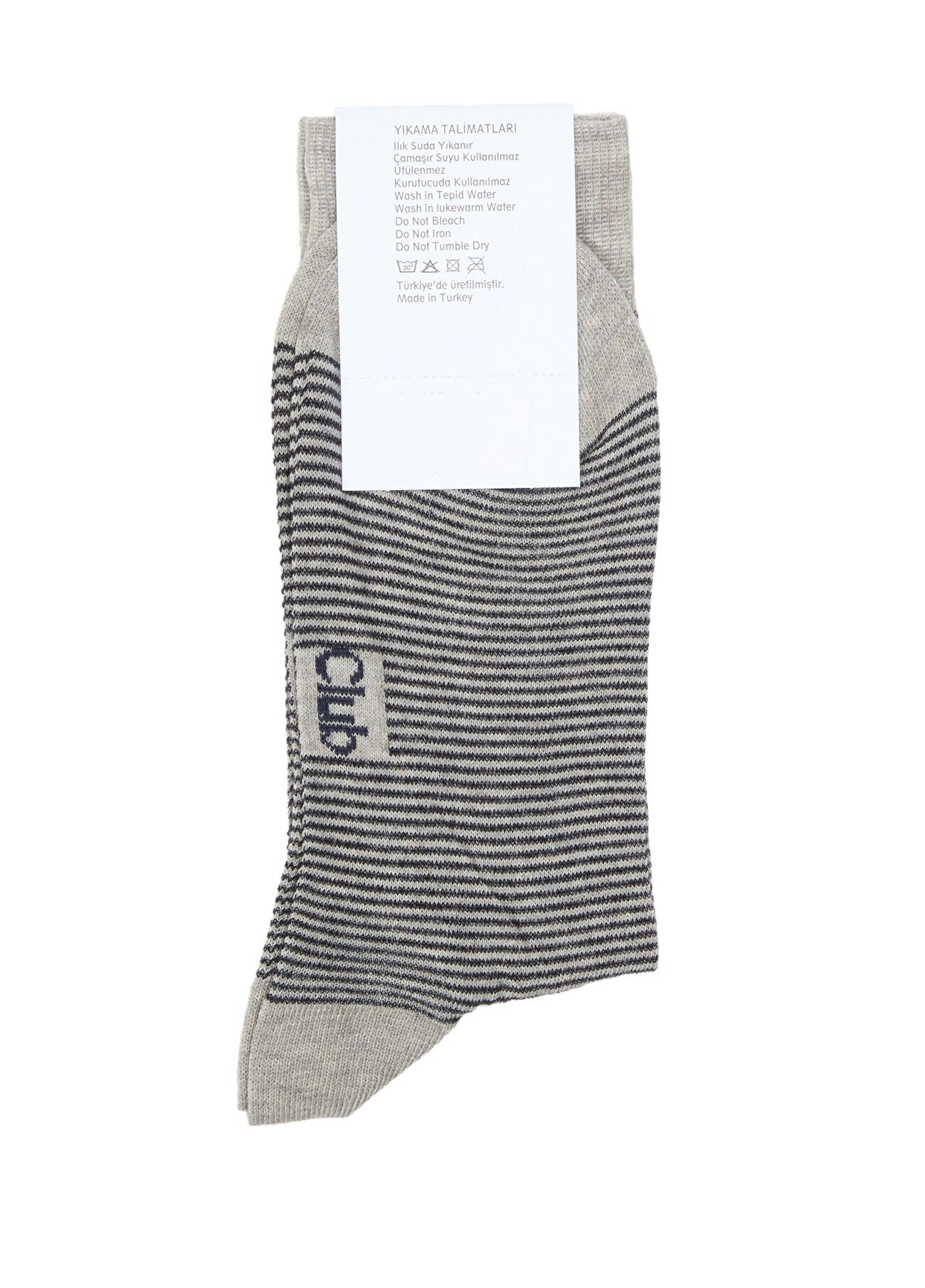 BEYMEN CLUB STRIPED CREW SOCKS - BEYMEN