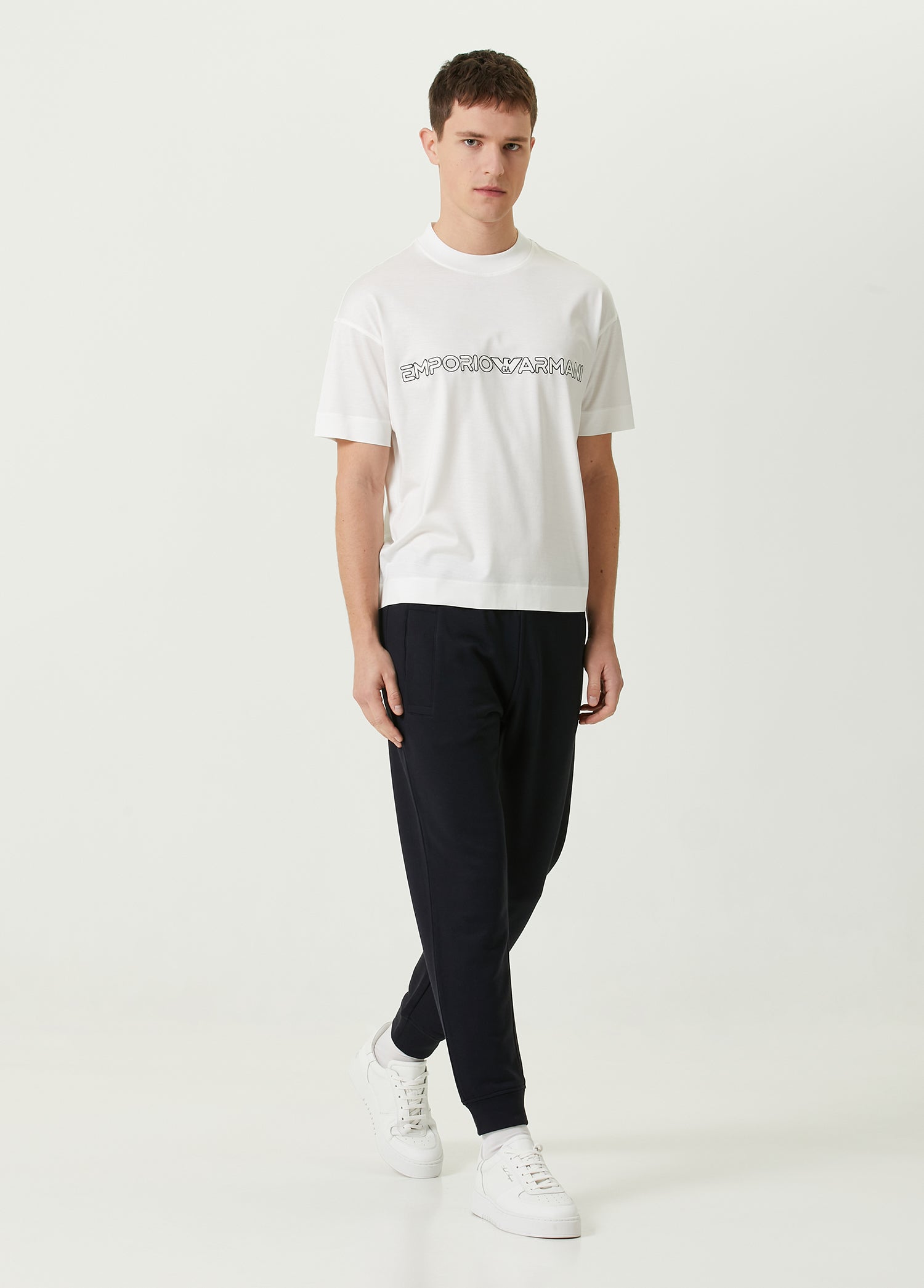 EMPORIO ARMANI CREW SS T-SHIRT - BEYMEN