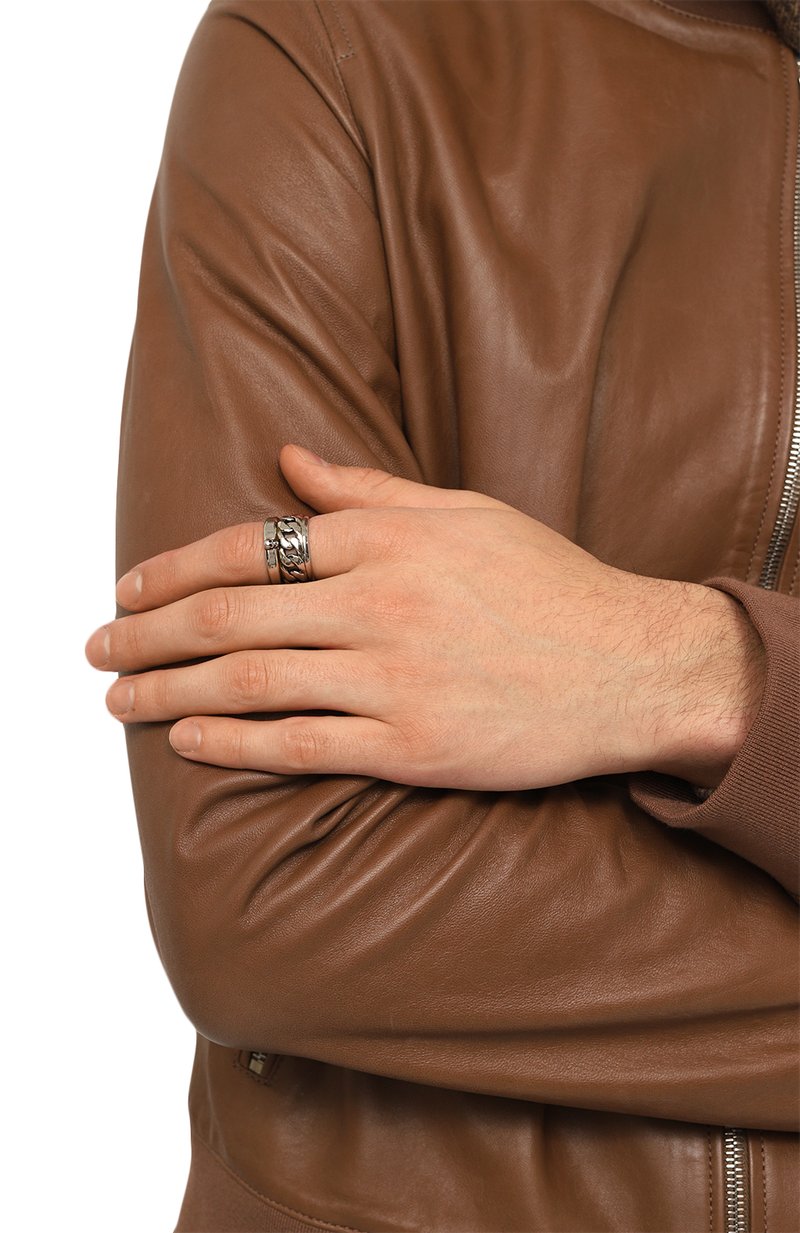 ALEXANDER MCQUEEN DYNAMIC SK.BAND RING