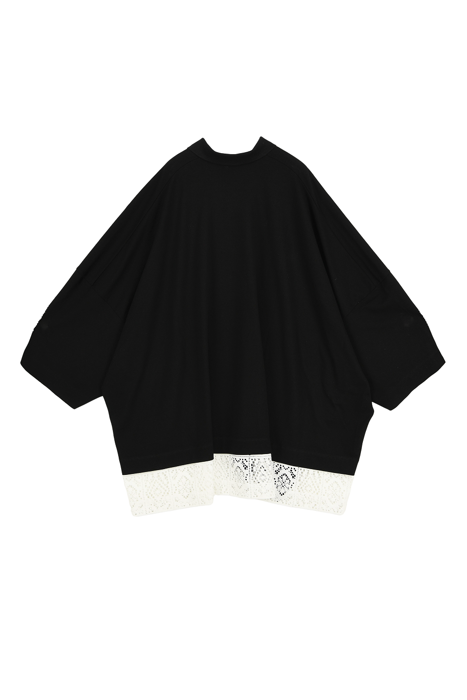 GAZE DE LIN LACELAYERED ASYMMETRIC POLO - BEYMEN