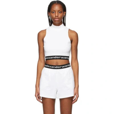 ALEXANDER WANG STRETCH SLEEVLESS TOP - BEYMEN