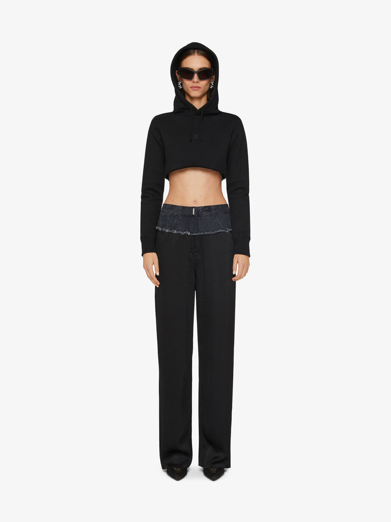 GIVENCHY CROPPED HOODIE - BEYMEN