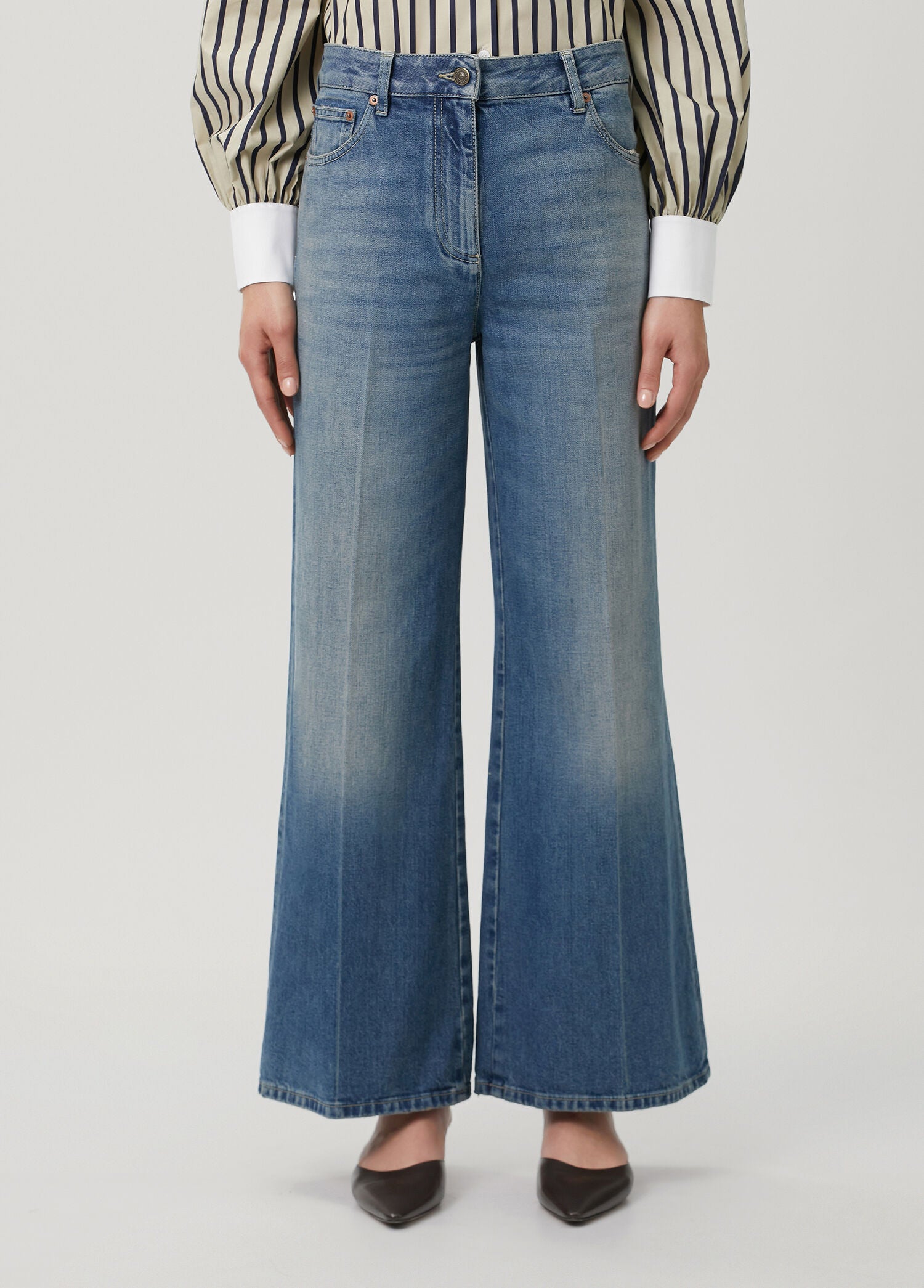 VALENTINO GARAVANI DENIM BOTTOMS - BEYMEN