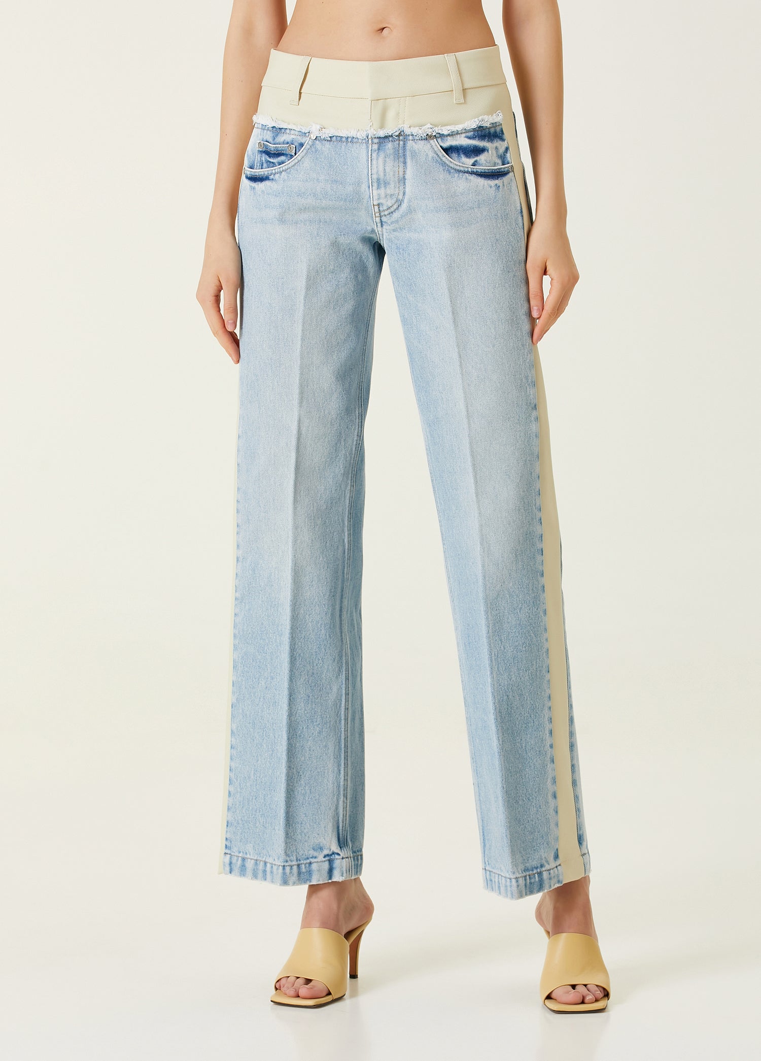 STELLA MCCARTNEY TWILL JEANS - BEYMEN