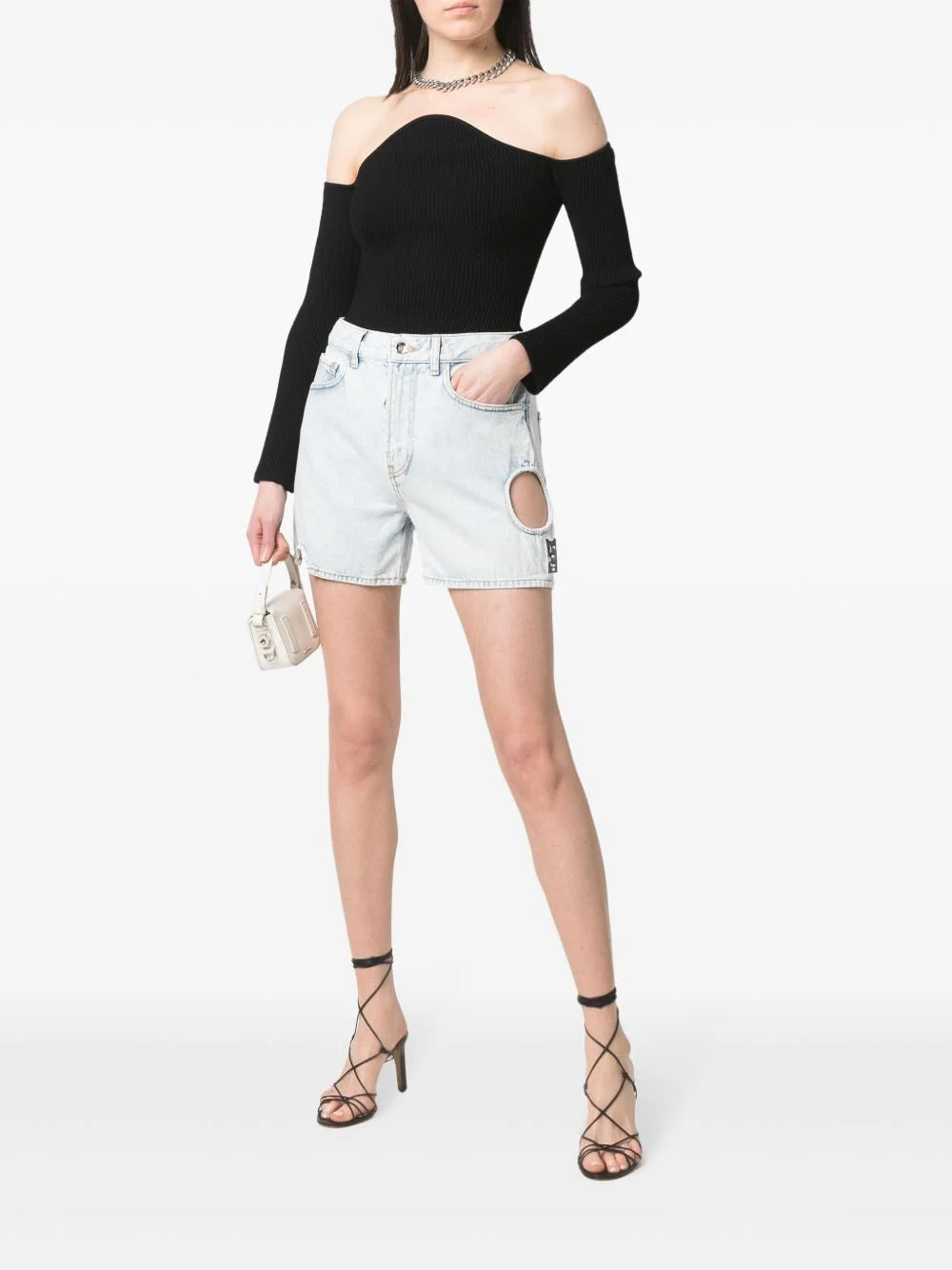 OFF-WHITE METEOR STRAIGHT SHORTS - BEYMEN