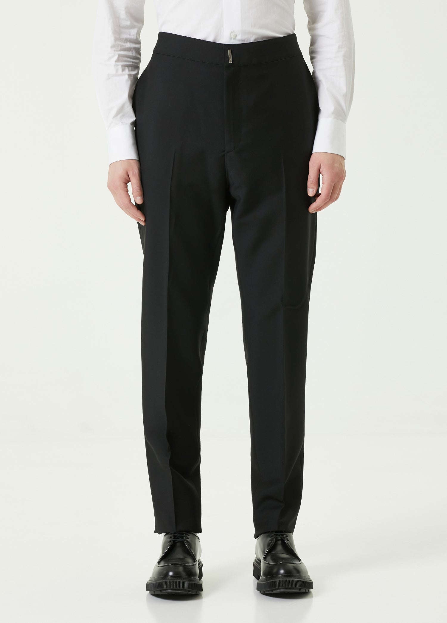 GIVENCHY SLIM TROUSERS W/ELASTIC WAIST - BEYMEN