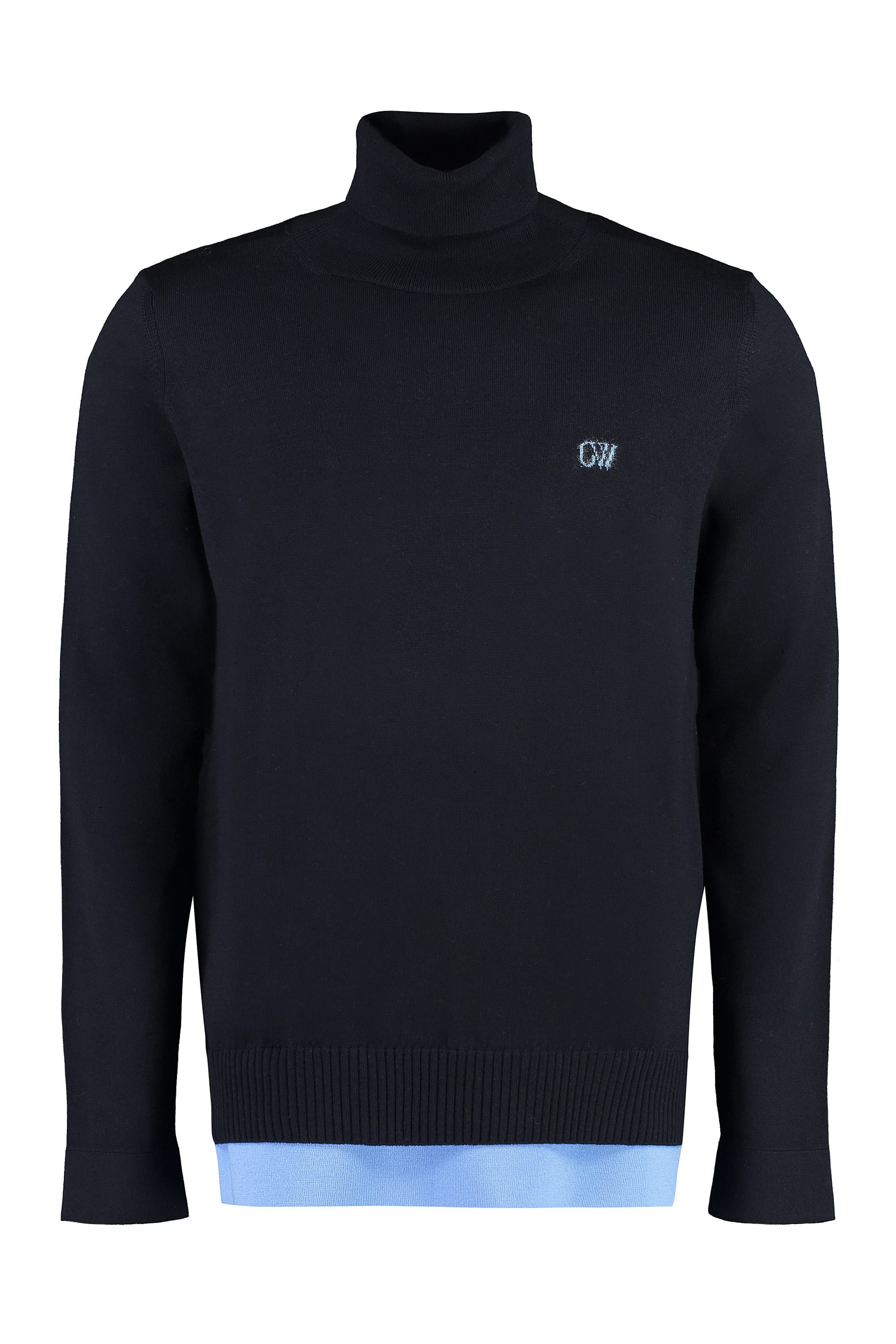 OFF-WHITE OW LAYERS KNIT TURTLENECK SIER - BEYMEN