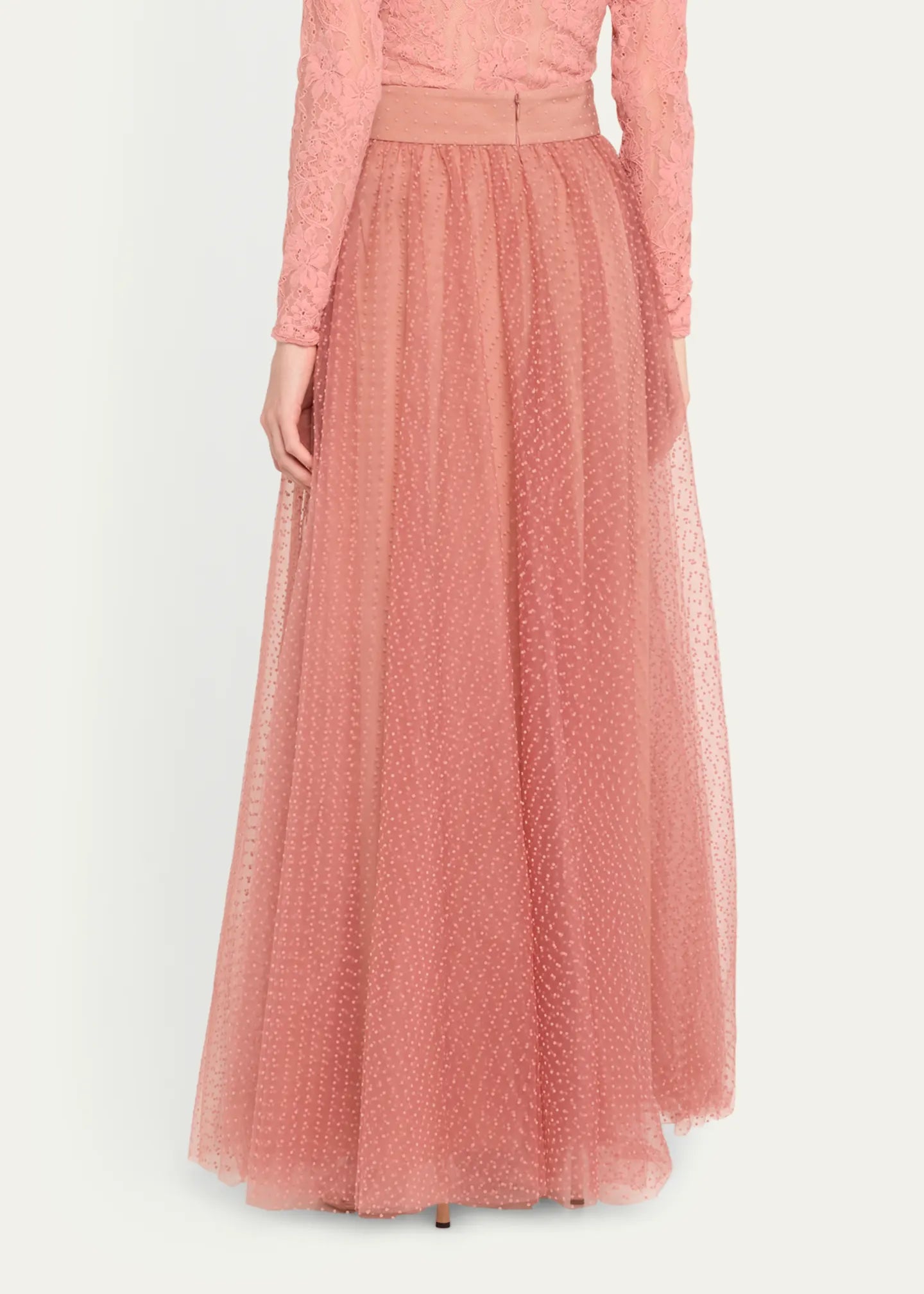 ZIMMERMANN TULLE SKIRT - BEYMEN