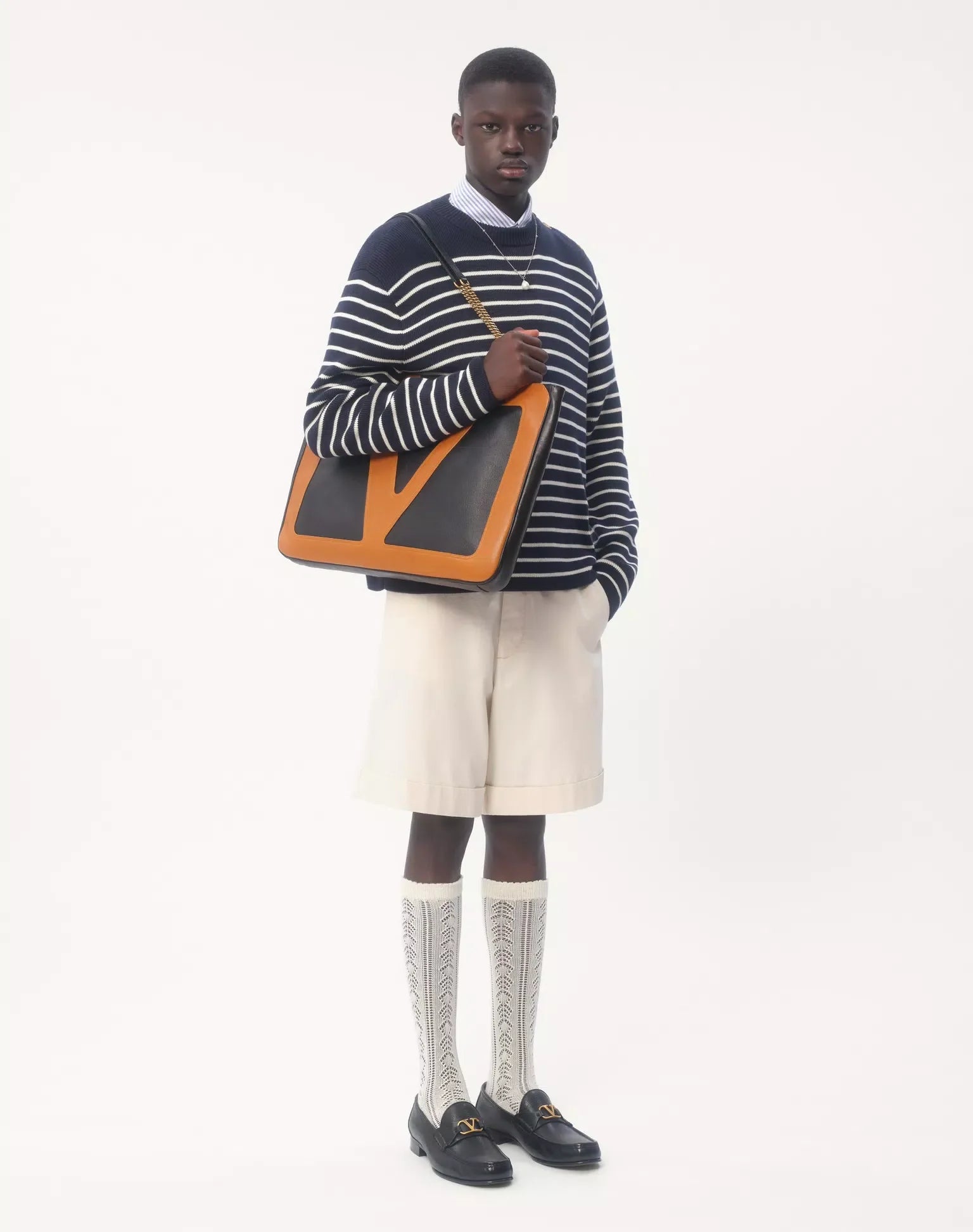 VALENTINO BERMUDA IN DENIM - BEYMEN