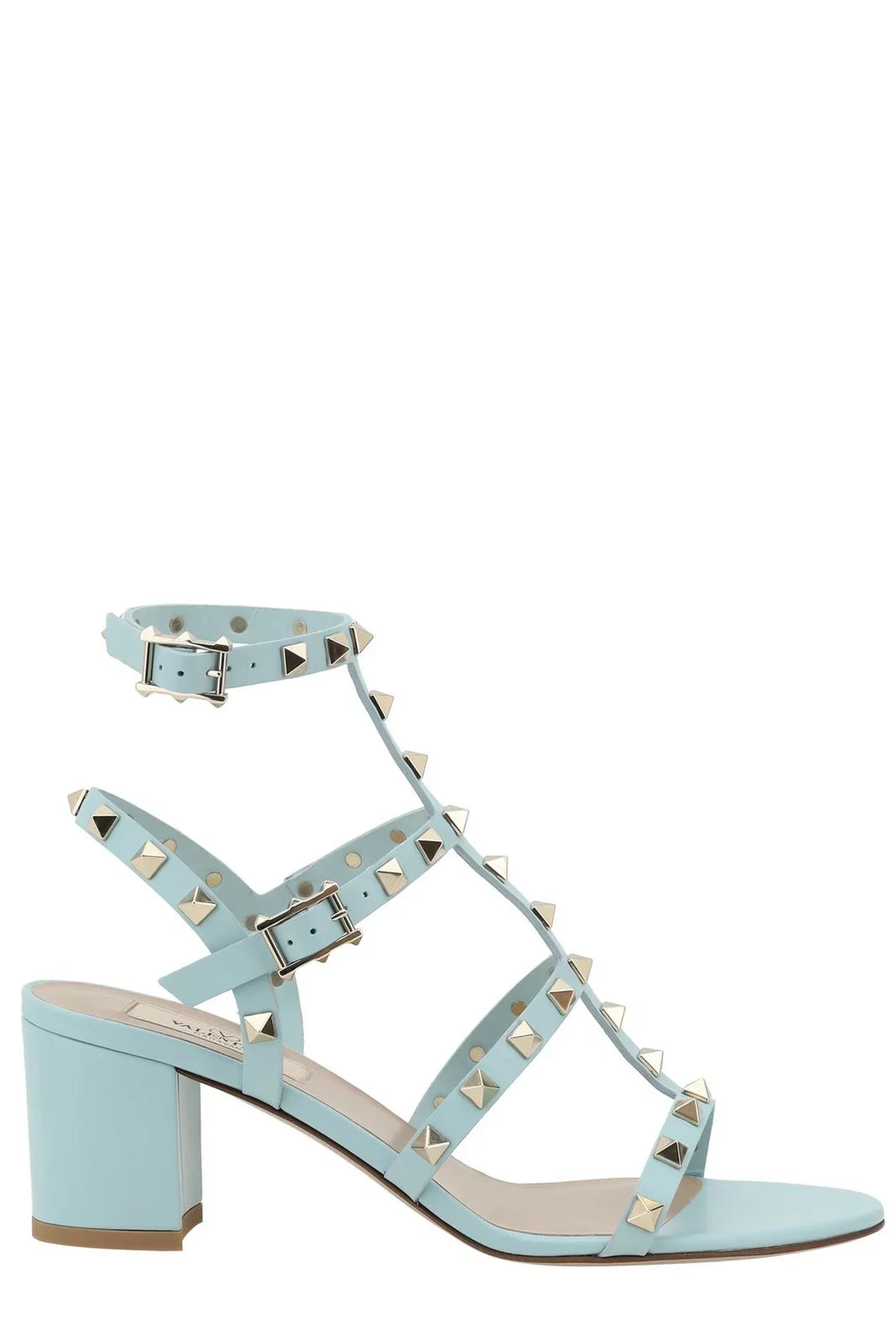 VALENTINO SANDAL PLATINUM STUDS - BEYMEN