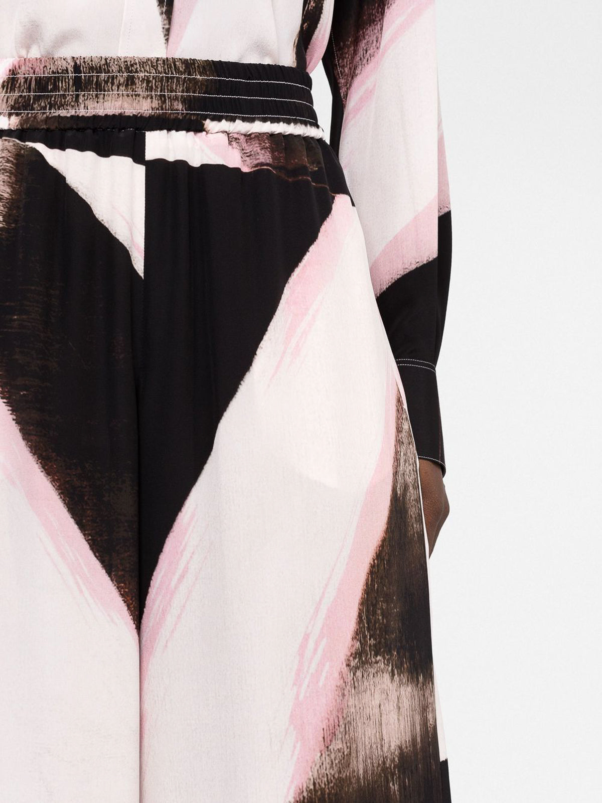 ALEXANDER MCQUEEN WIDE LEG PANTS - BEYMEN