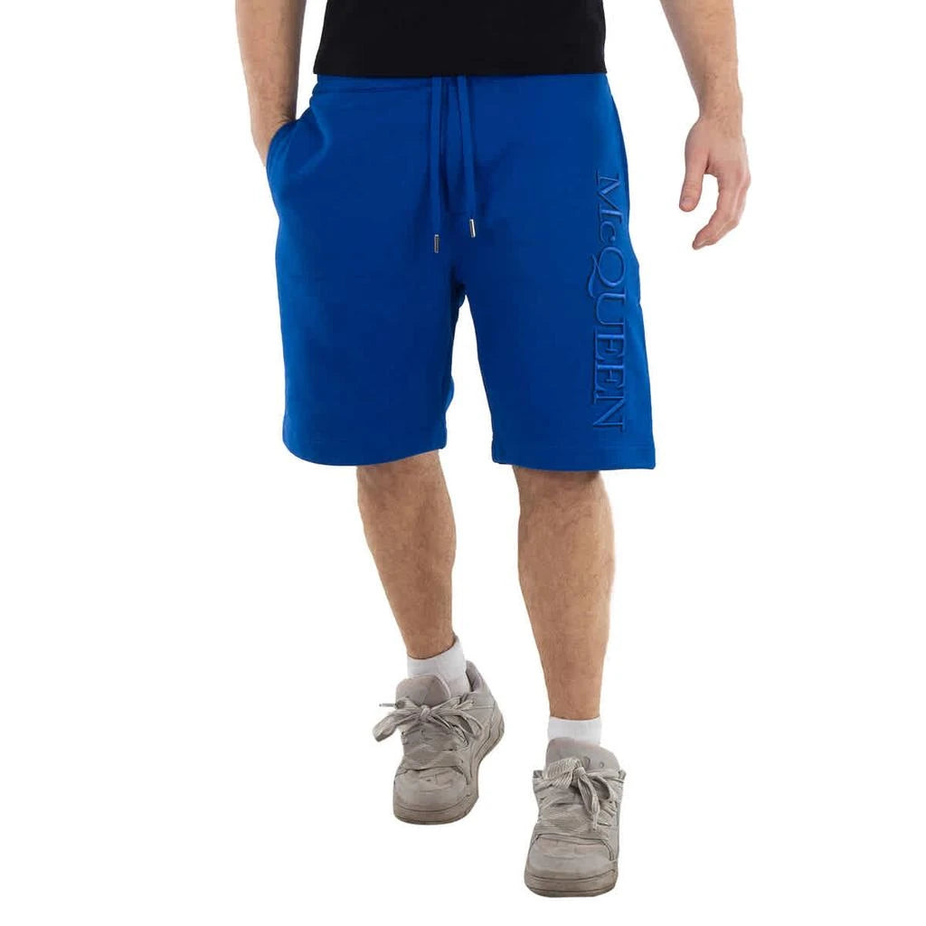 ALEXANDER MCQUEEN LOGO EMB SHORTS - BEYMEN