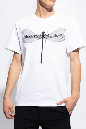 ALEXANDER MCQUEEN DRAGONFLY T-SHIRT - BEYMEN