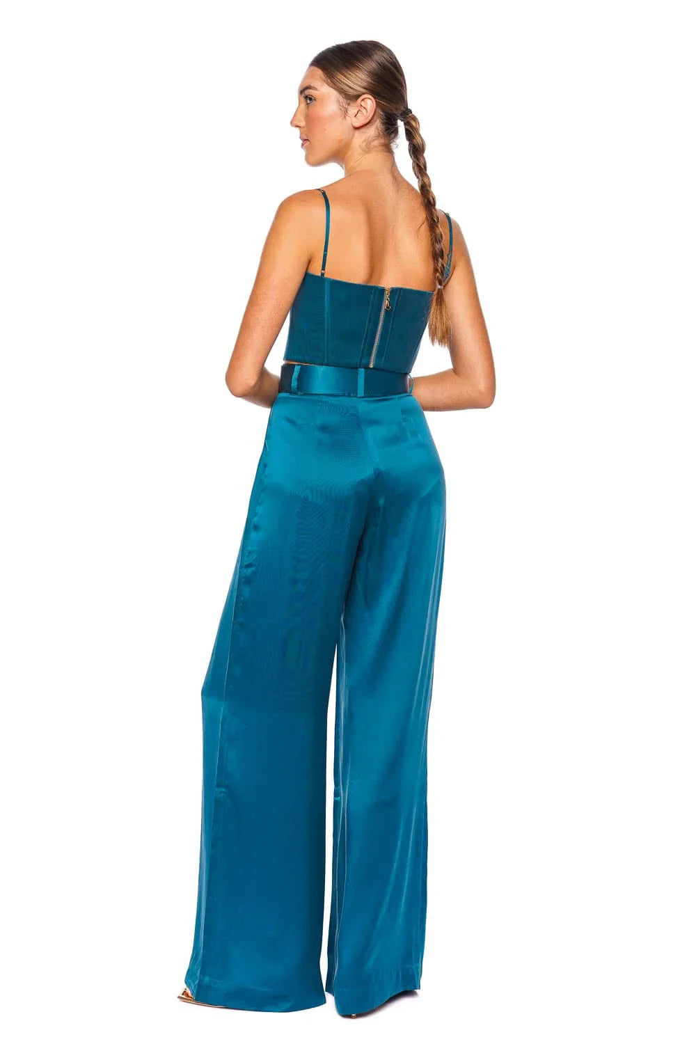ZIMMERMANN SILK CORSET TOP - BEYMEN