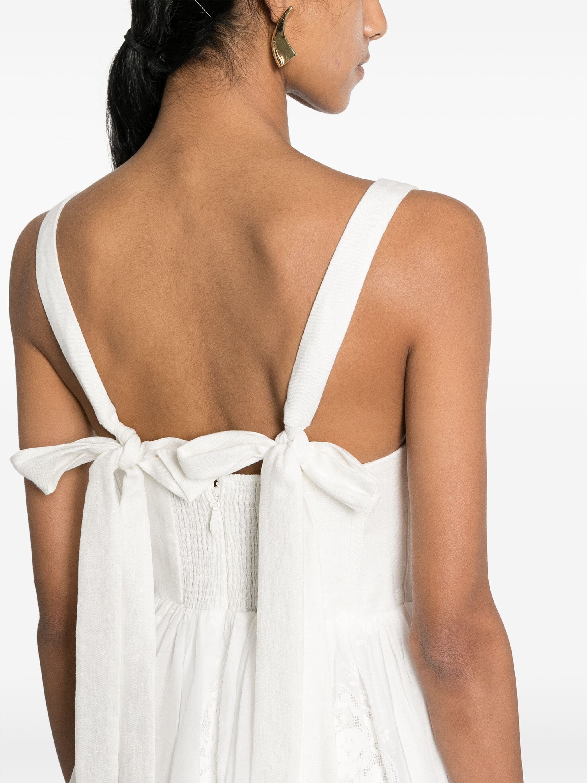 ZIMMERMANN CORSET MINI DRESS - BEYMEN