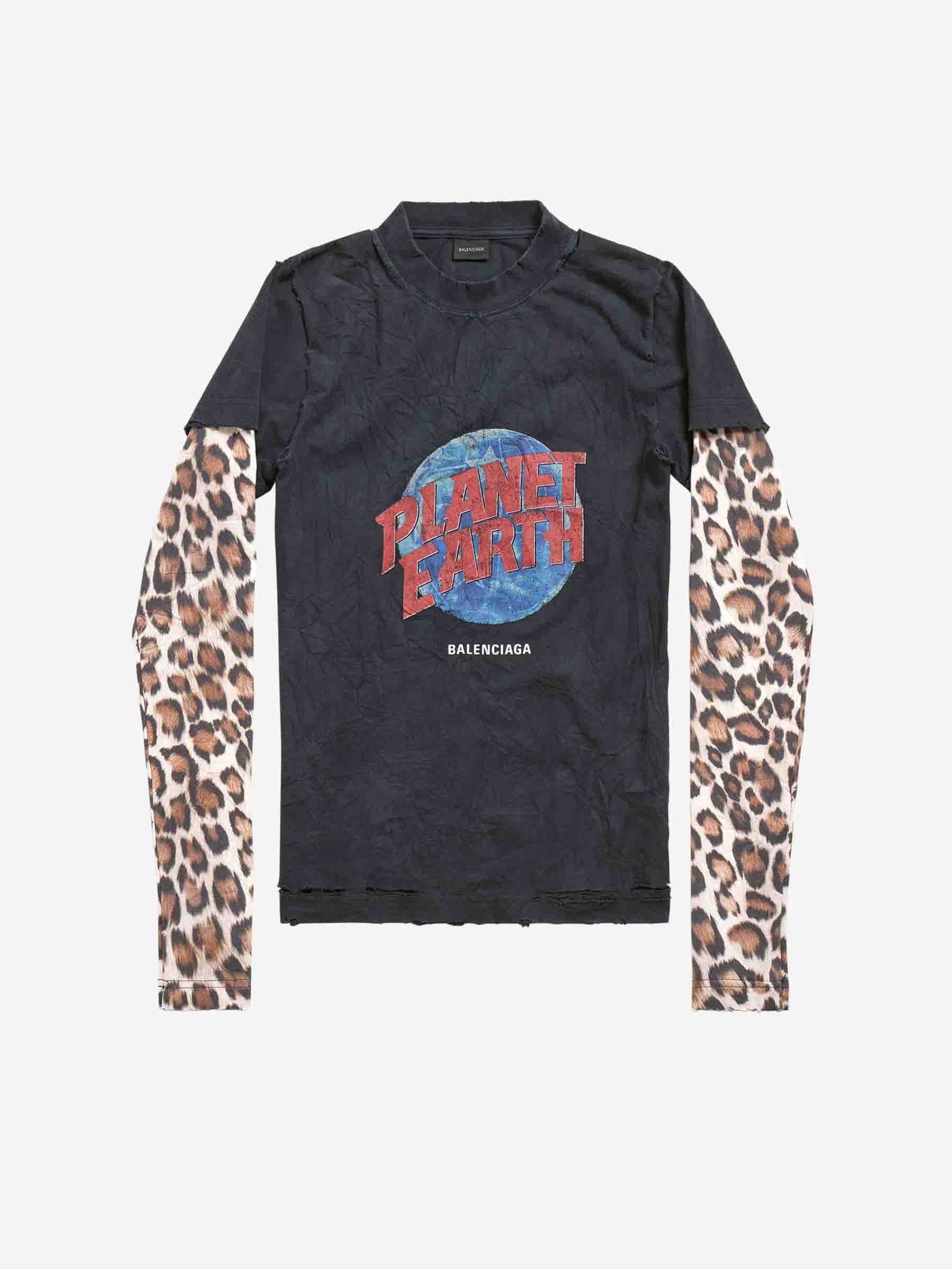 BALENCIAGA DOUBLE SLEEVE T-SHIRT - BEYMEN
