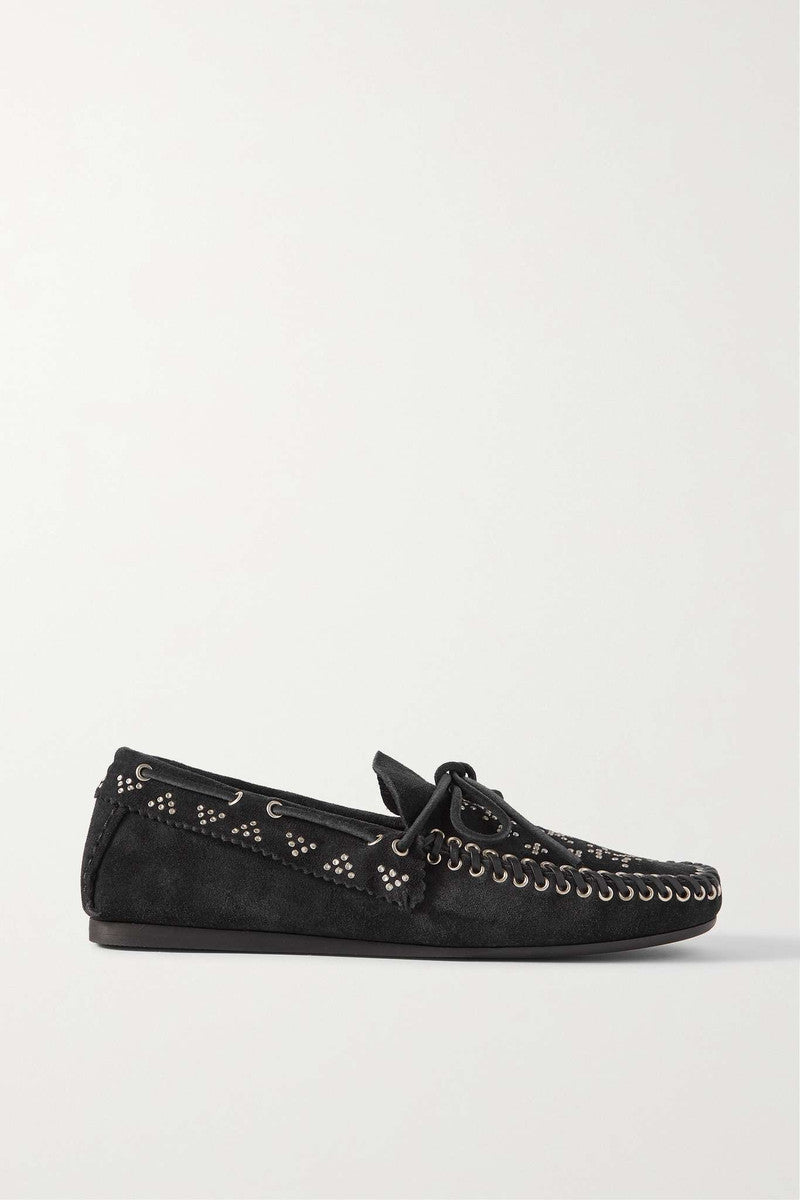 ISABEL MARANT MOCASSIN W/BOW TIE - BEYMEN