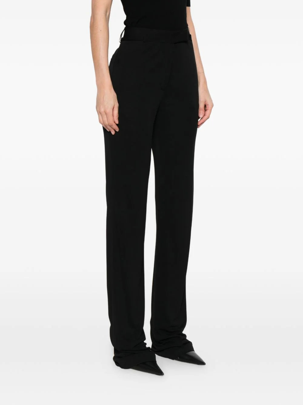 TOM FORD CREPE JERSEY STRAIGHT PANTS - BEYMEN