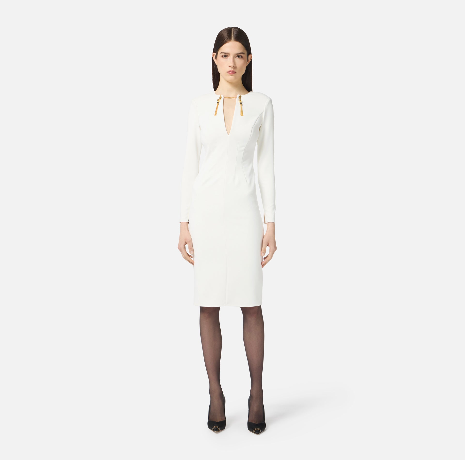 ELISABETTA FRANCHI DRESS - BEYMEN